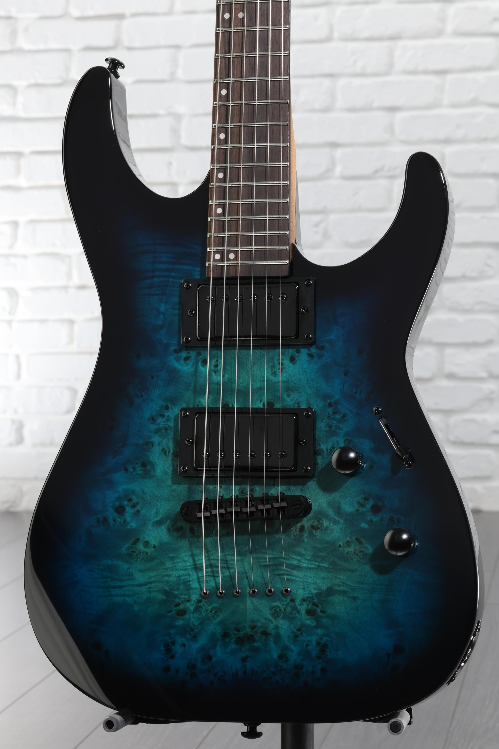 ESP LTD M-200DX Electric Guitar - Blue Burst | Sweetwater