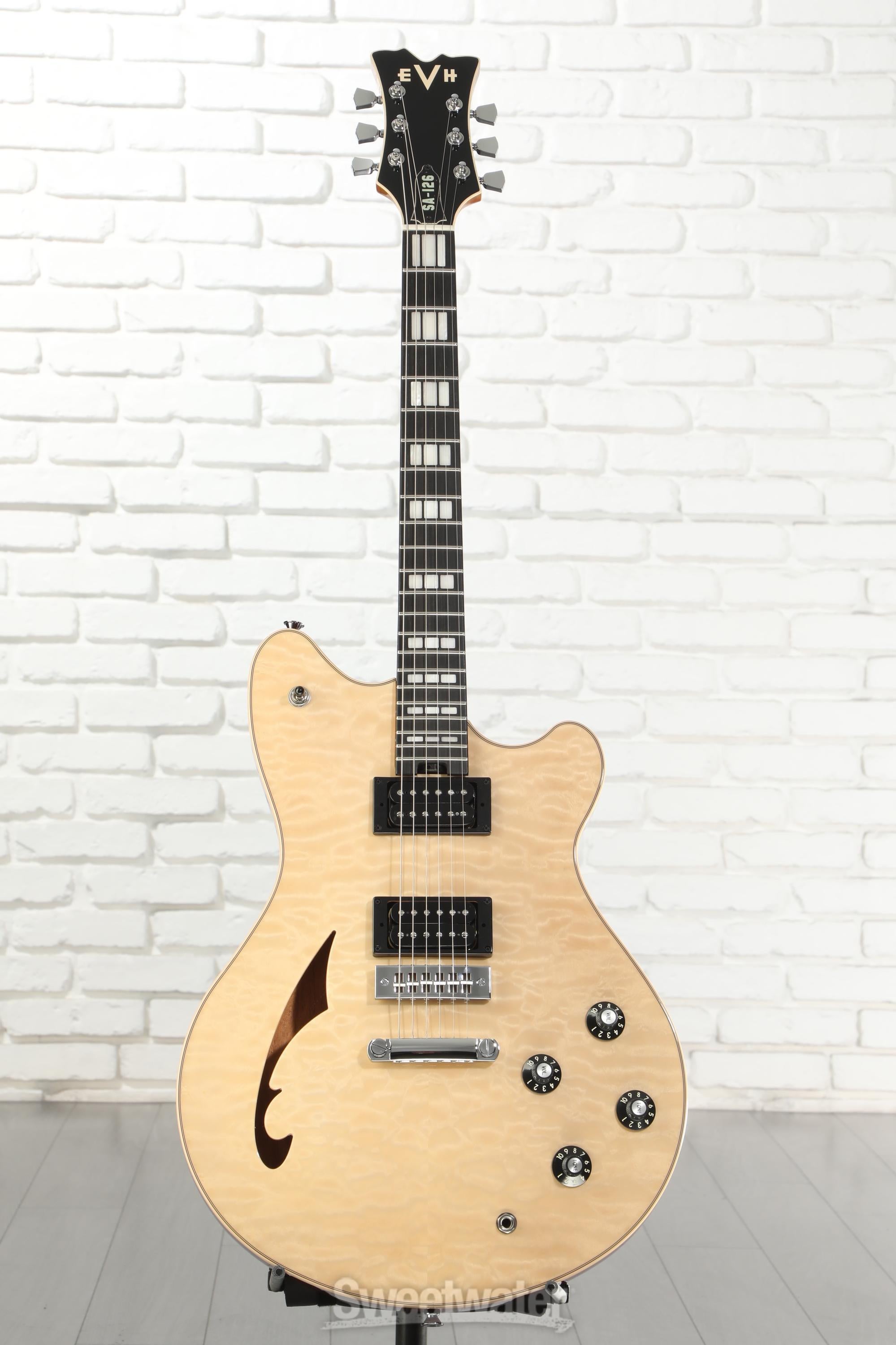 EVH SA-126 Special Quilted Maple Electric Guitar - El Natural