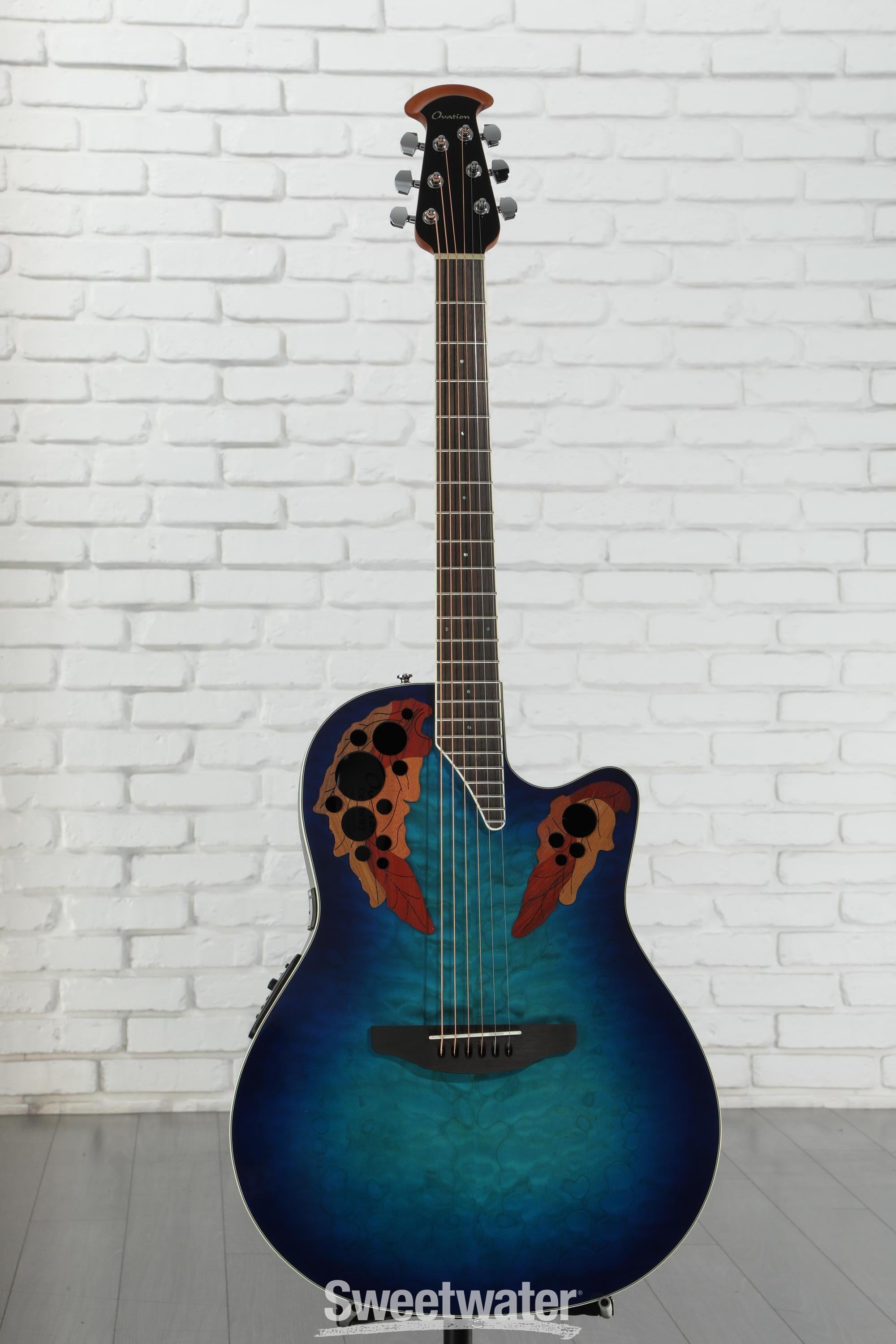 Ovation Celebrity Elite CE48P-RG Super Shallow Acoustic