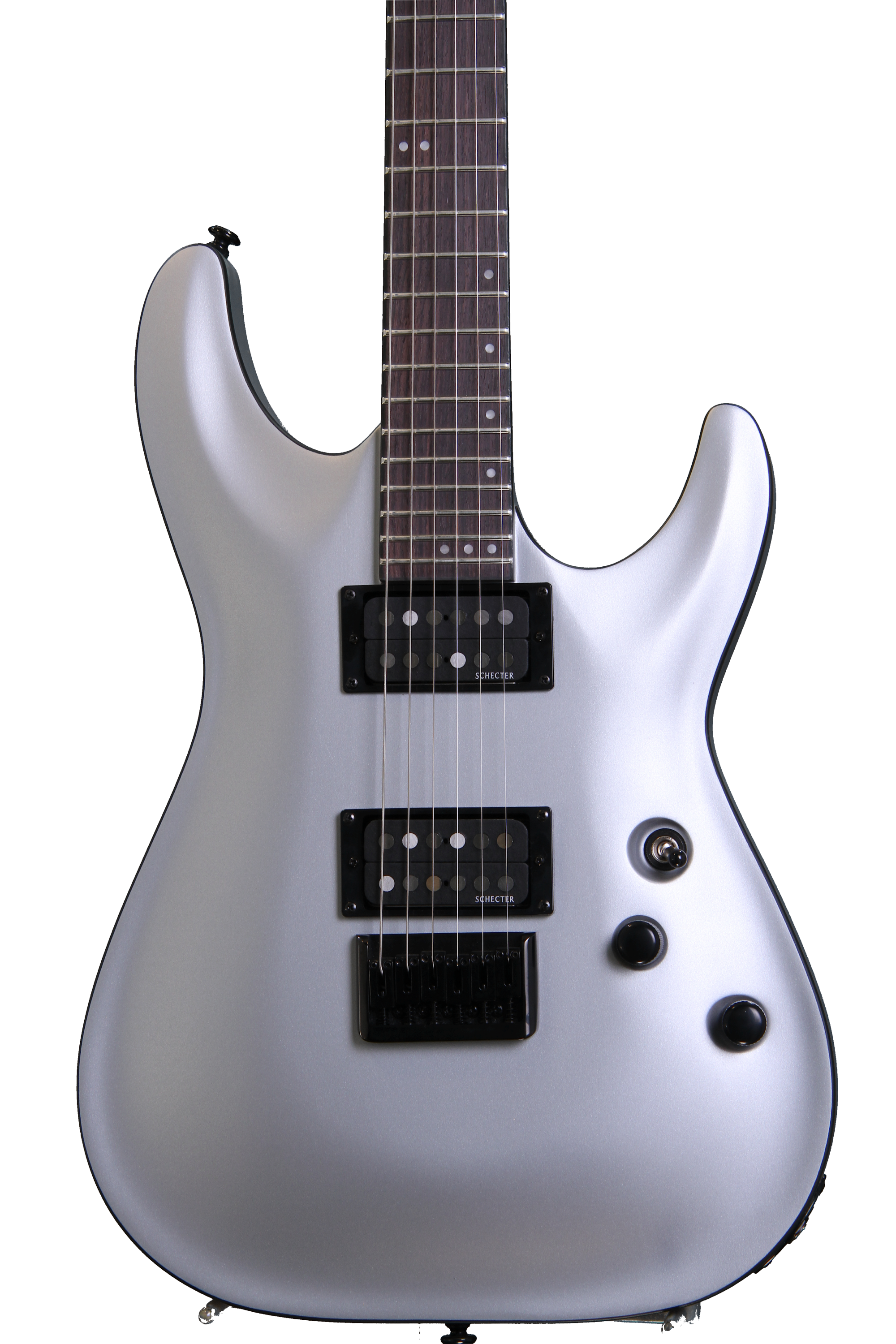 Schecter Stealth C-1 Satin Silver Stealth | Sweetwater