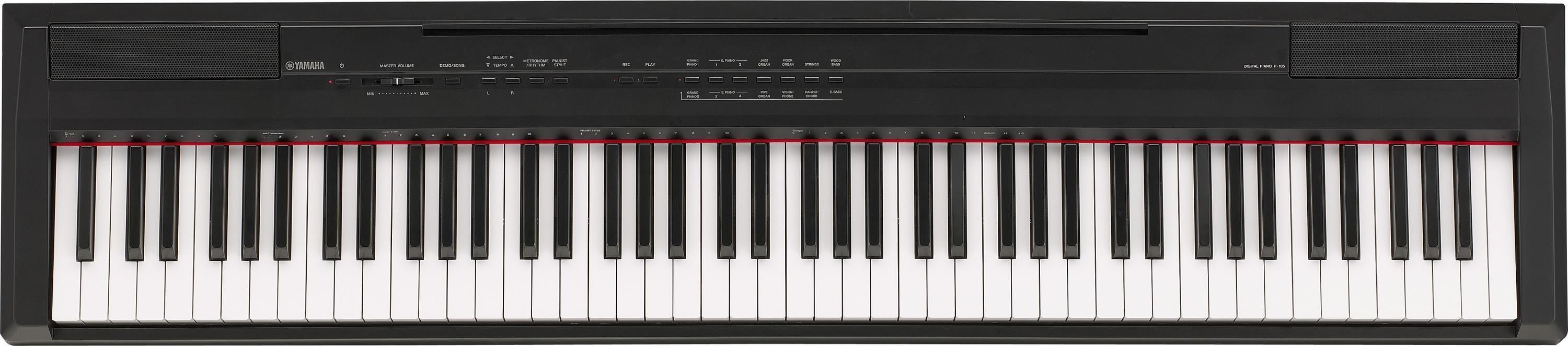 セール爆買い●　YAMAHA/ヤマハ　デジタルピアノ　P-105　電子ピアノ　ブラック　動作品 ヤマハ