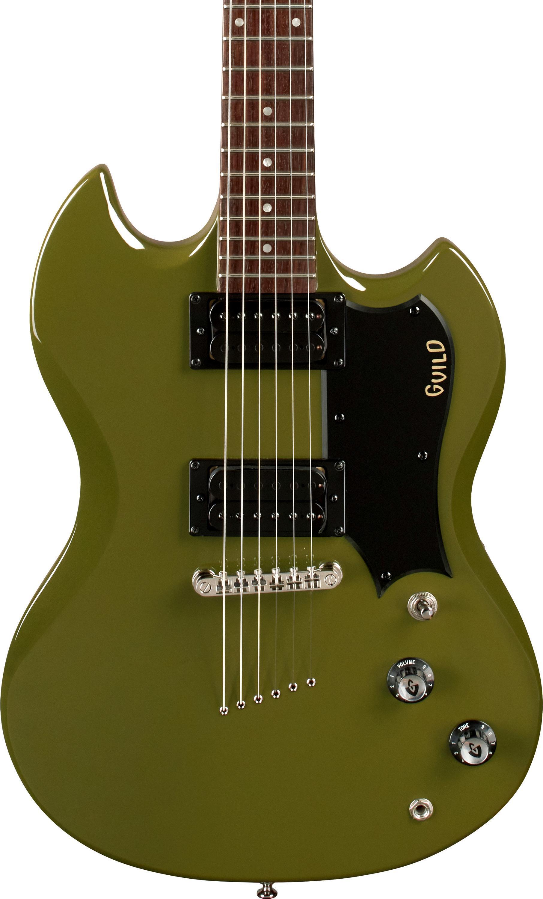 Guild Polara Electric Guitar - Phantom Green | Sweetwater