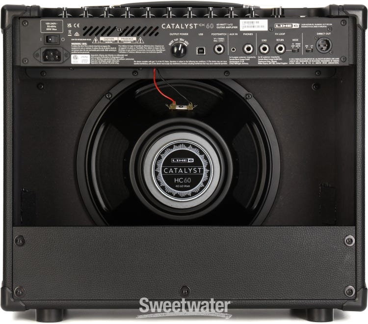 Line 6 Catalyst CX 60 60-watt 1 x 12-inch Combo Amplifier
