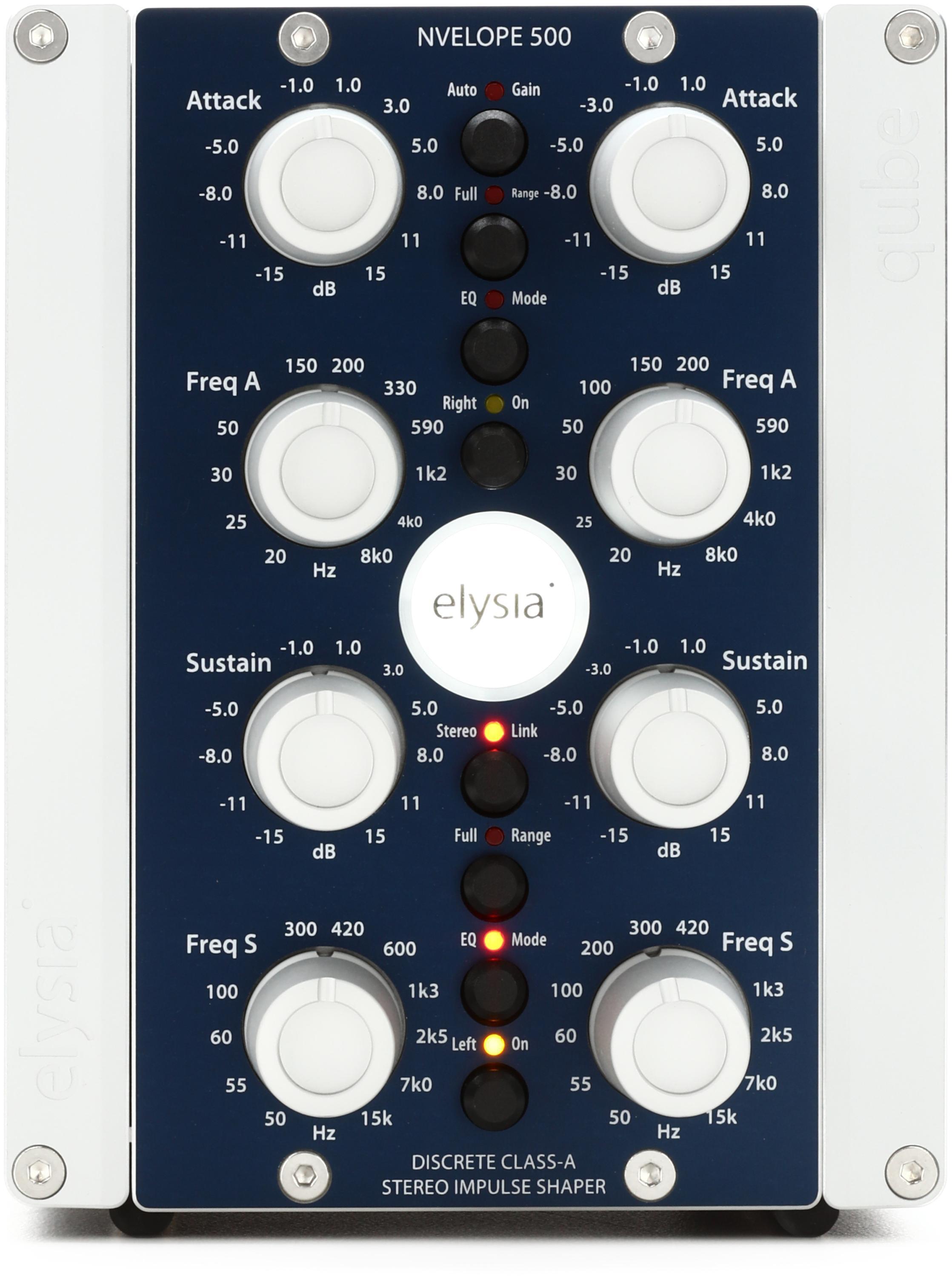 elysia nvelope qube Series Transient Shaper | Sweetwater