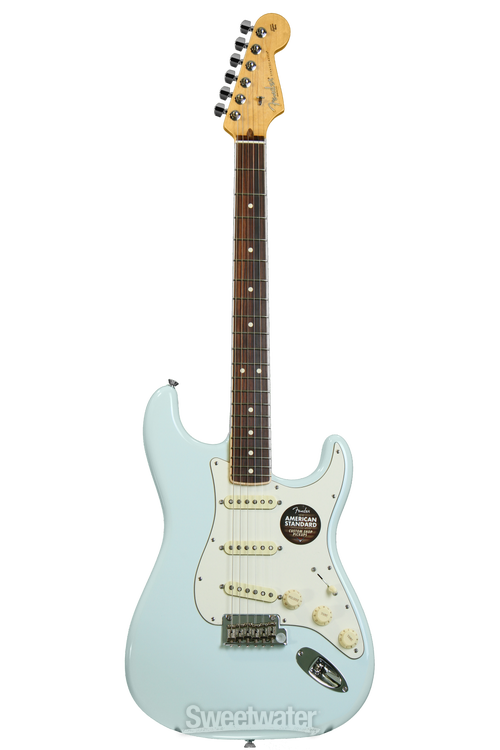 Fender Limited Edition American Standard Stratocaster - Sonic Blue, Channel  Bound, Rosewood Fingerboard