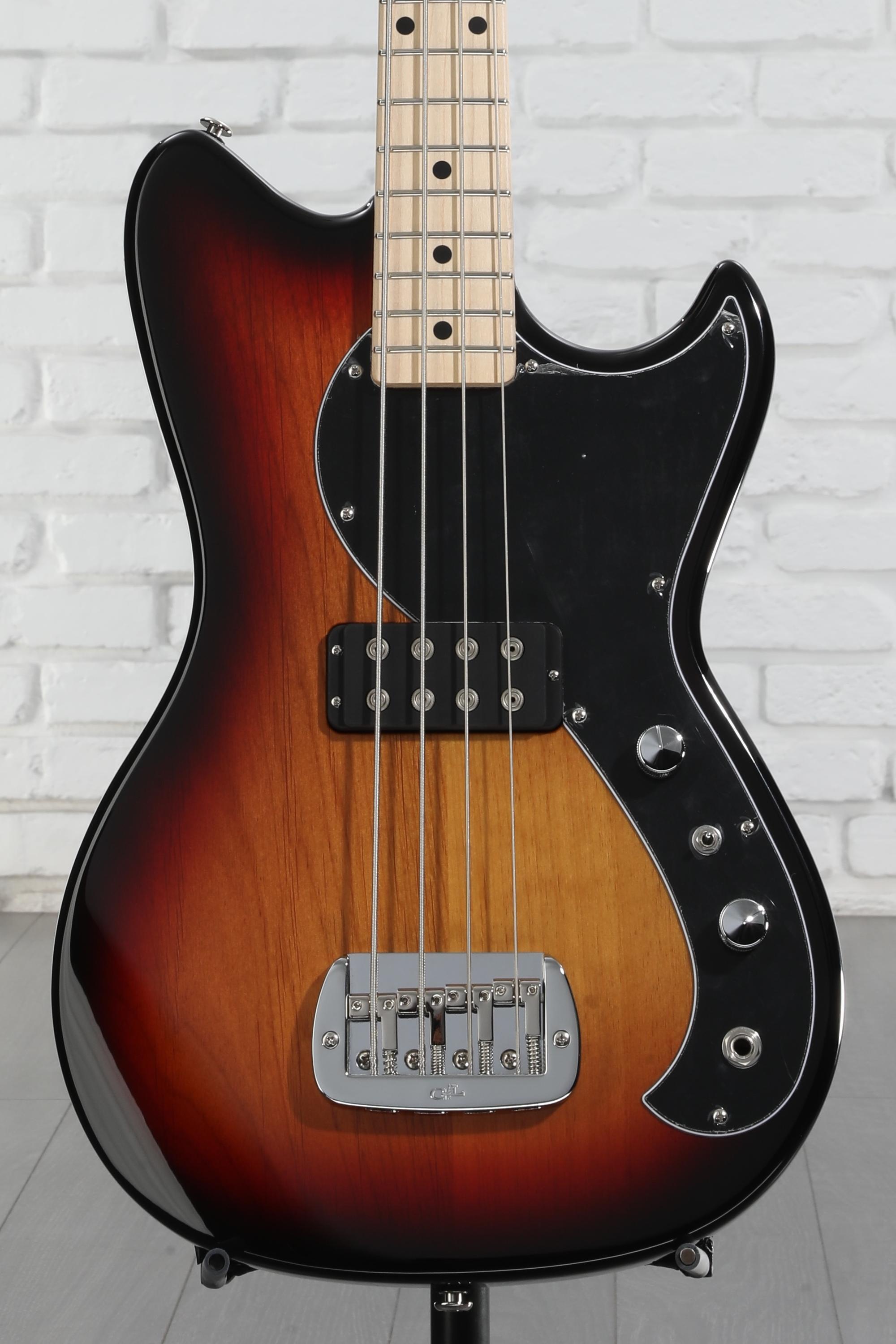 G&L Fullerton Deluxe Fallout Short Scale Bass - 3-tone