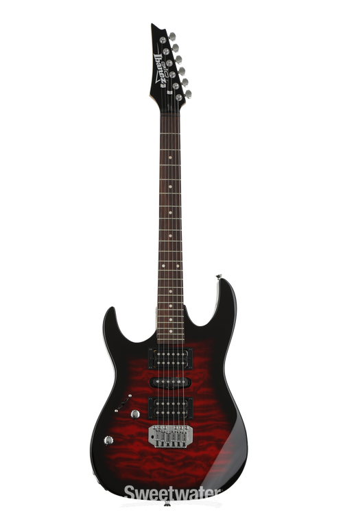 Ibanez GIO Series GRX70QA Left-handed - Transparent Red Ibanez GIO Series GRX70QA Left-handed - Transparent Red
