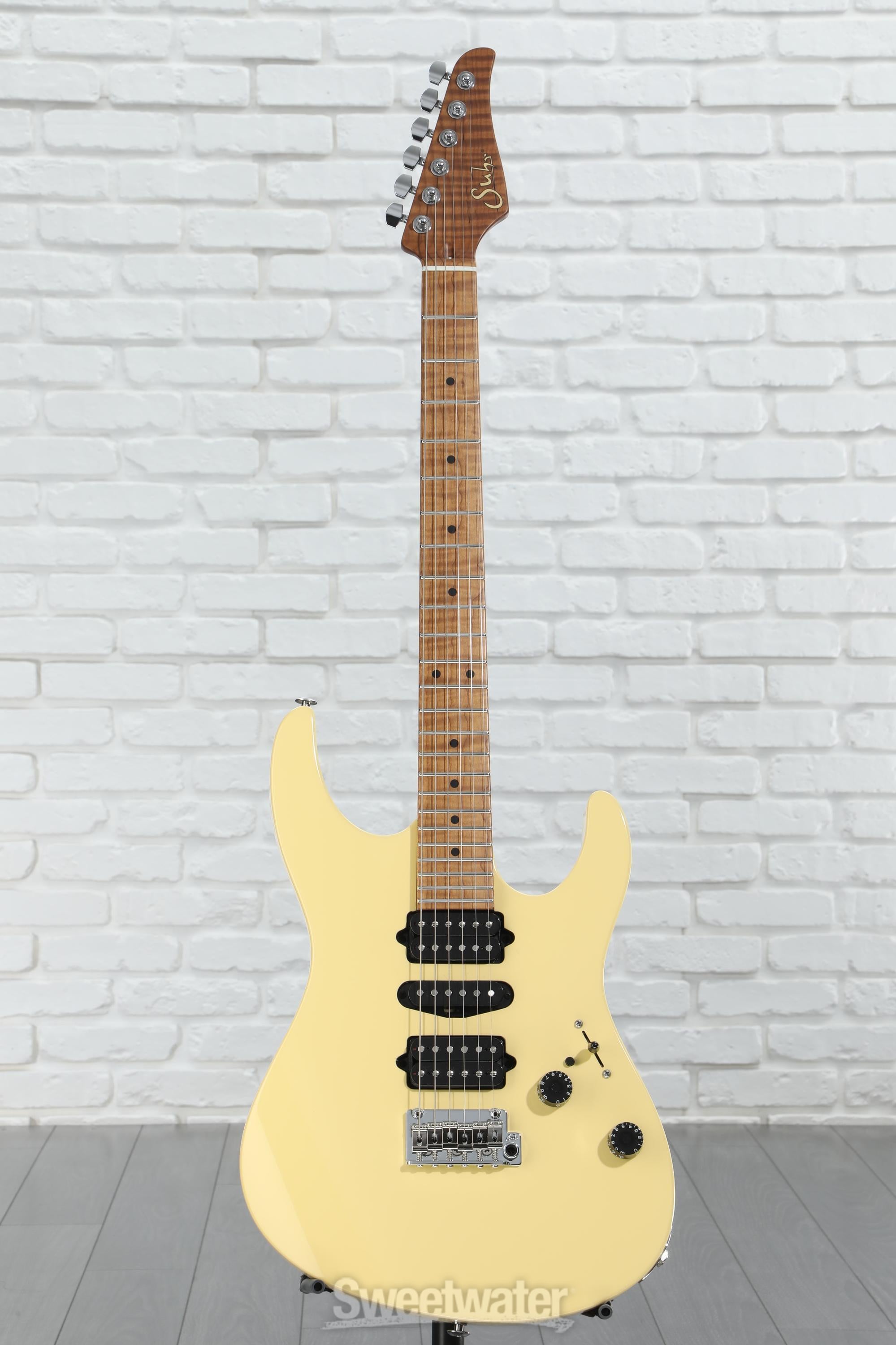 ギター suhr modern antique pro Suhr Modern Antique Pro Limited Guitar - Vintage Yellow