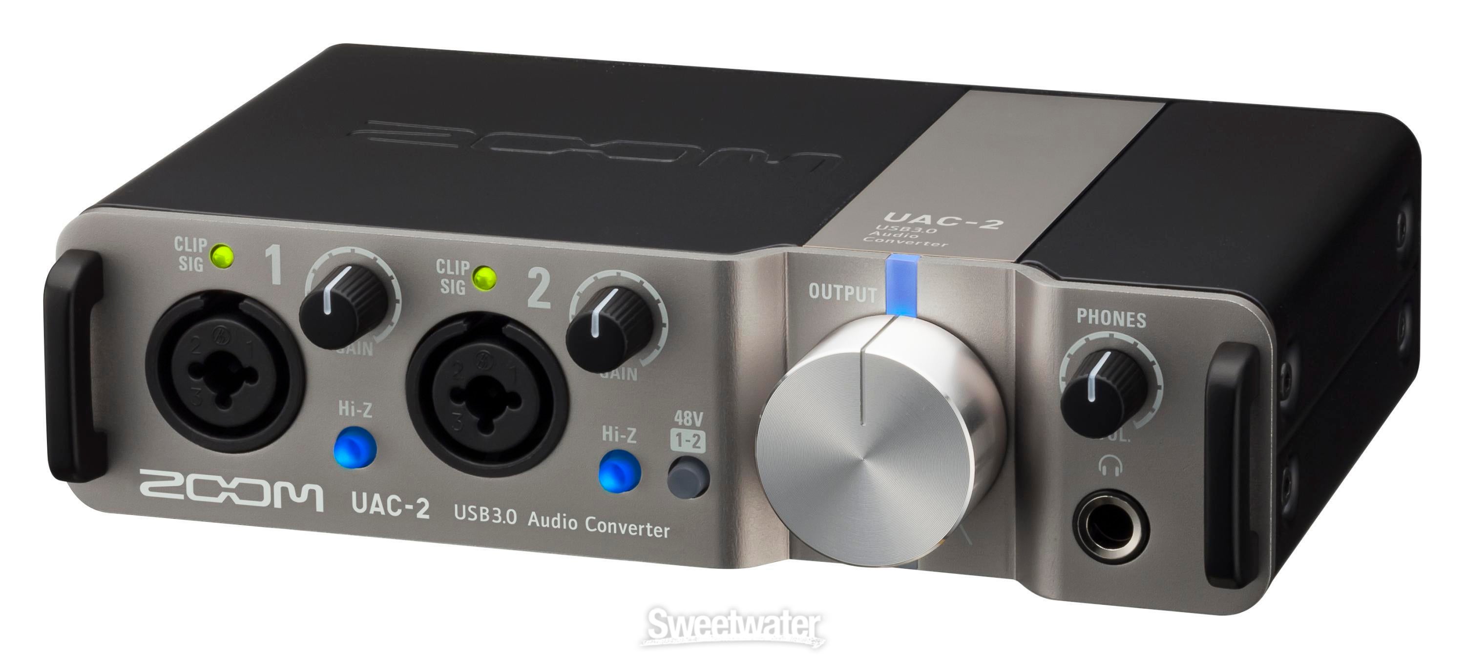 Zoom UAC-2 USB 3.0 Audio Interface Reviews | Sweetwater