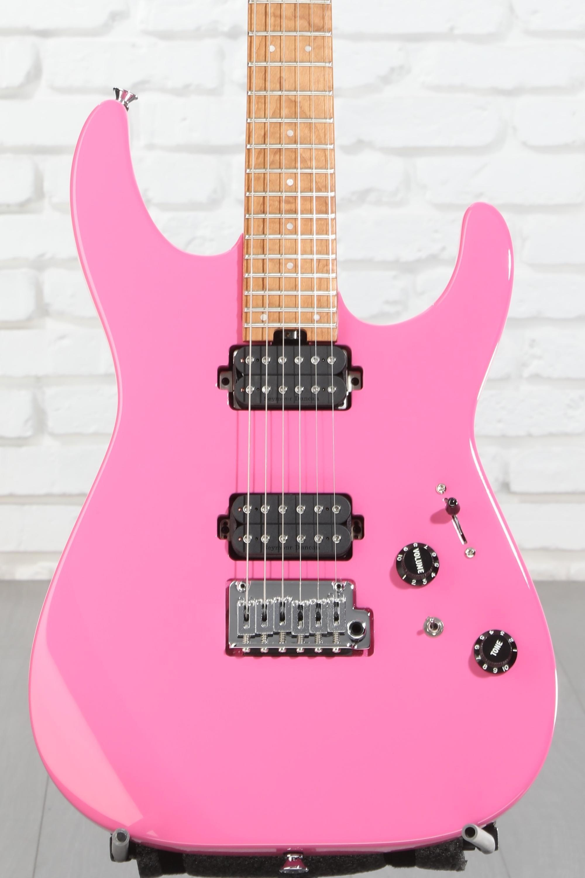 Charvel Pro-Mod DK24 HH 2PT CM Electric Guitar - Bubblegum Pink