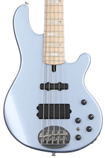 Photo of Lakland Skyline 55-02 Custom Bass Guitar - Ice Blue Metallic with Maple Fingerboard