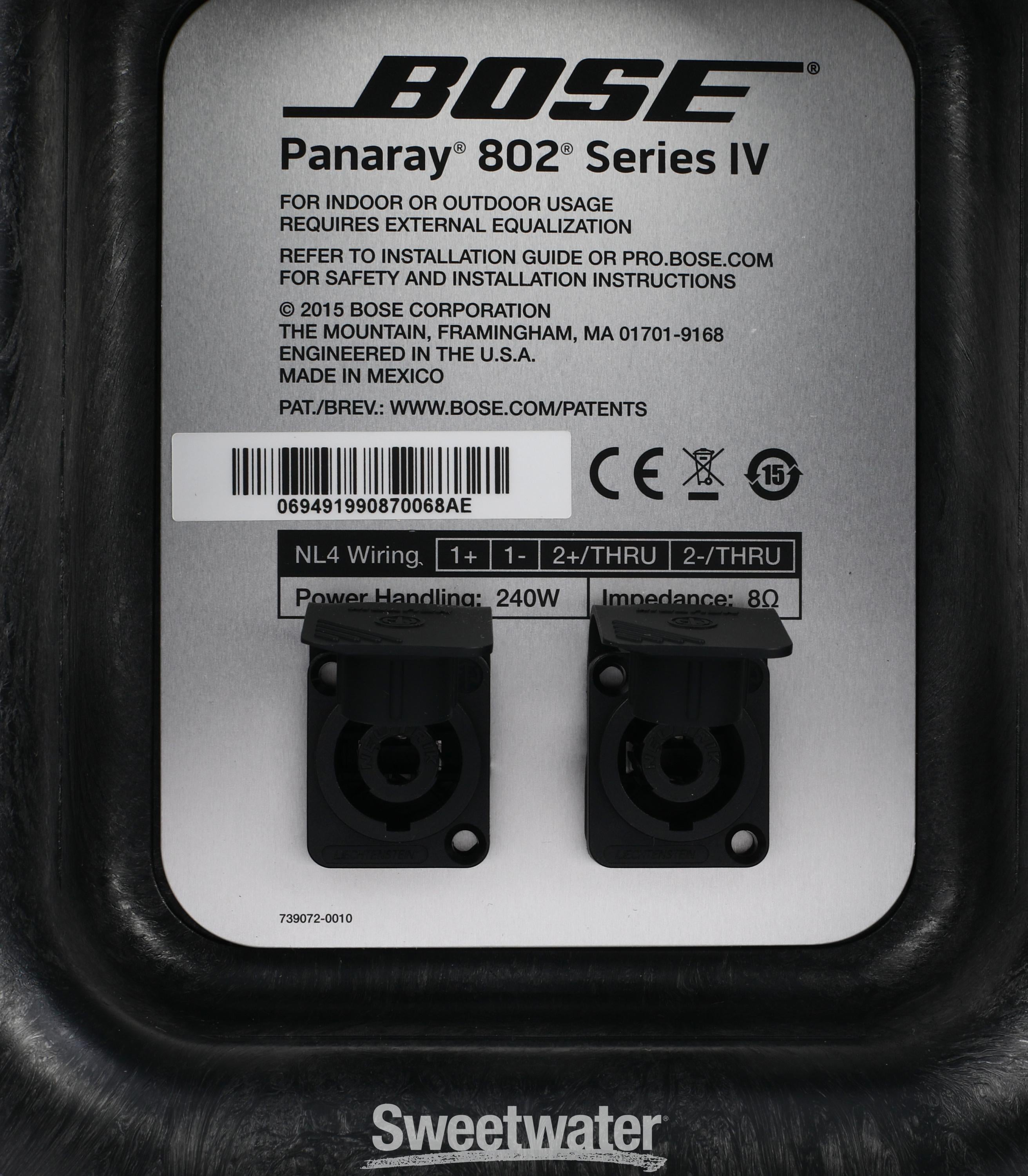 Bose Professional Panaray 802 Series IV | Sweetwater