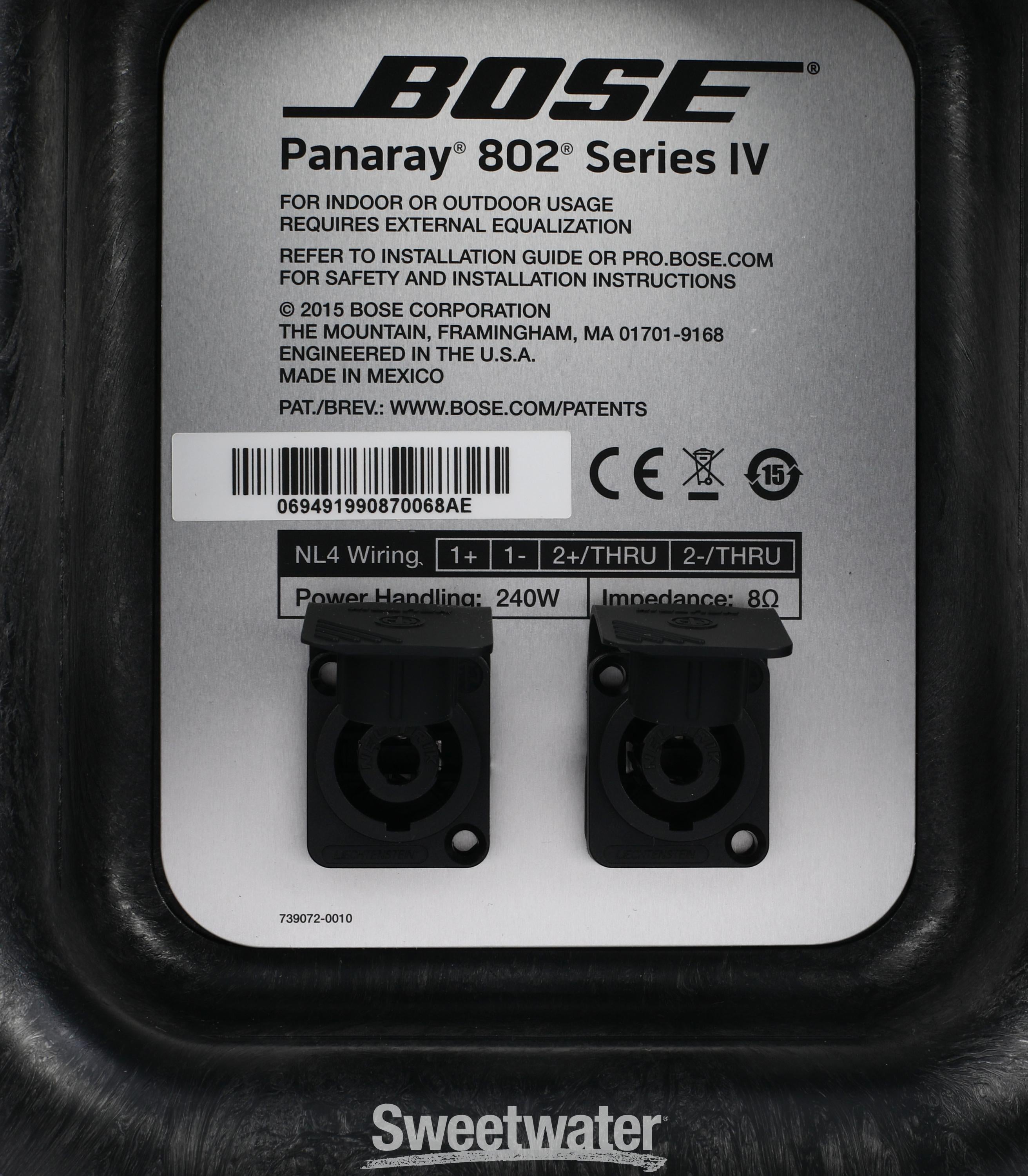 Bose panaray best sale 802 series 3