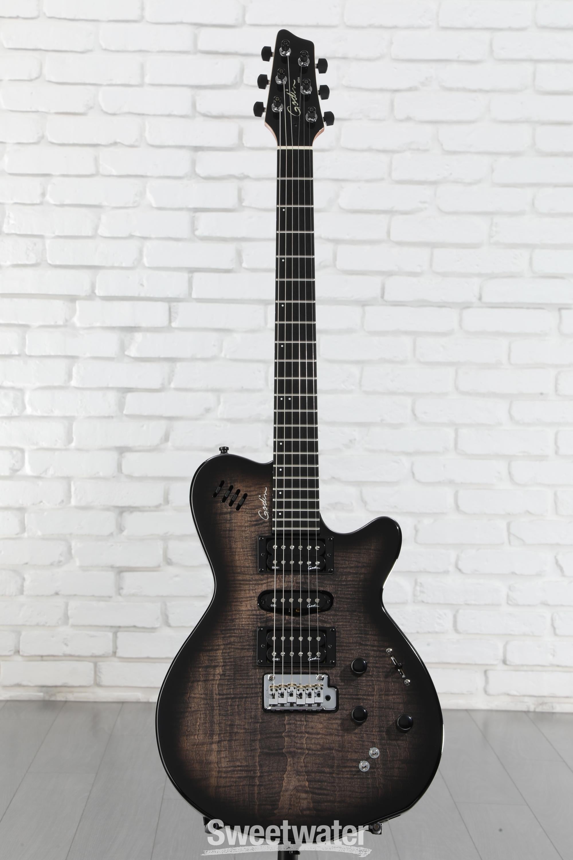 特価‼️ Godin XTSA (Synth Access) Godin XTSA(Synth-Acces)Light Burst Flame 展示特価！ ｜イケベ
