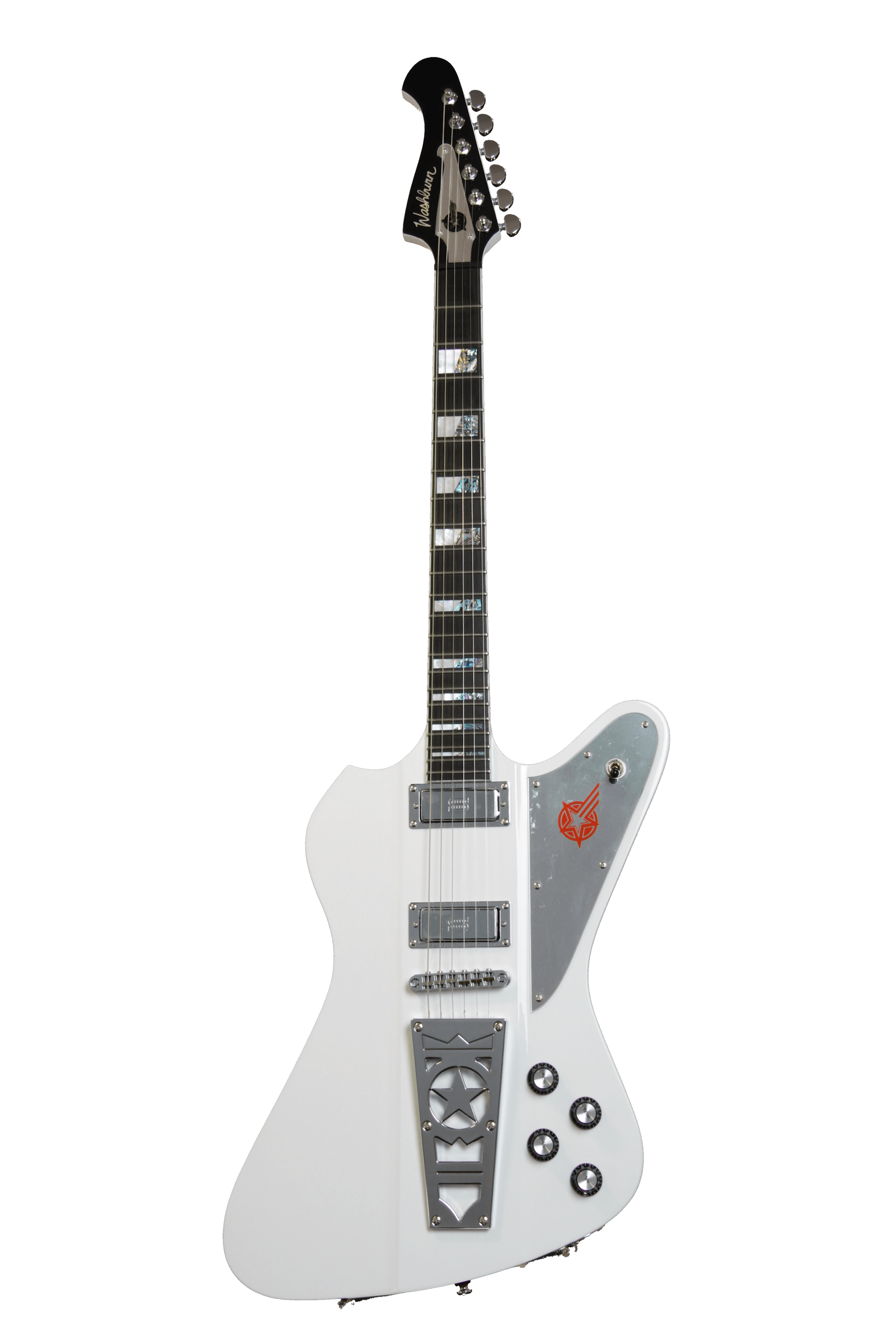 Washburn Paul Stanley PS12 Starfire - White | Sweetwater