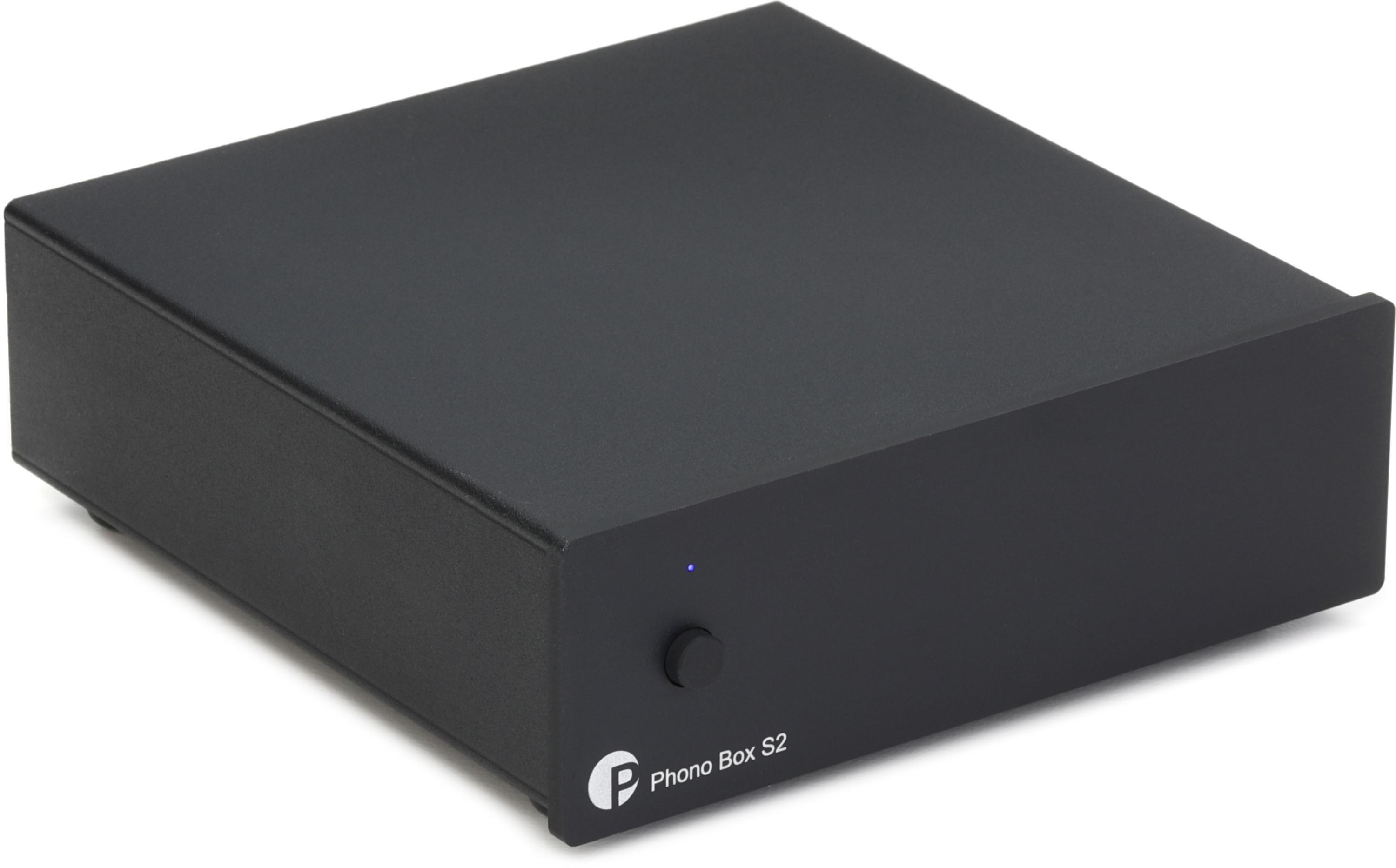 Photo of Pro-Ject Phono Box S2 MM/MC Phono Preamp - Black