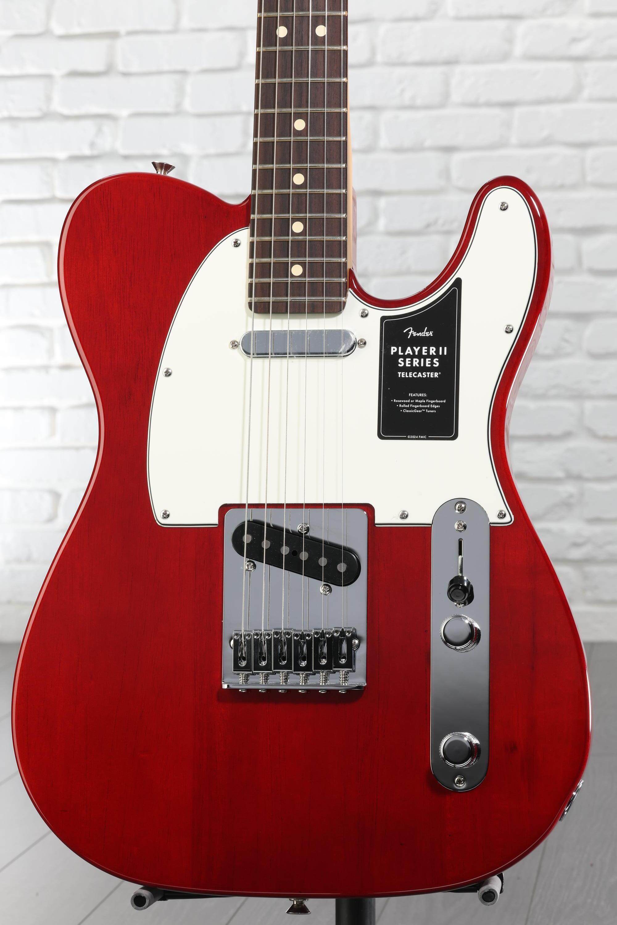 Fender Player II Telecaster Electric Guitar - Transparent Cherry