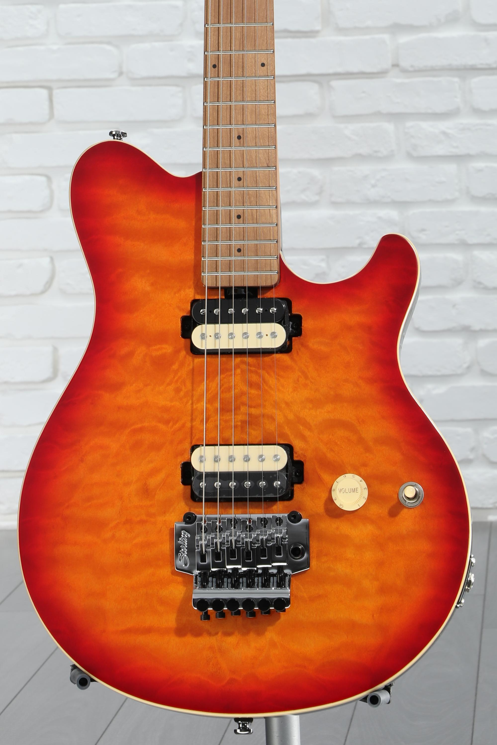 Sterling By Music Man Axis Quilted Maple Electric Guitar