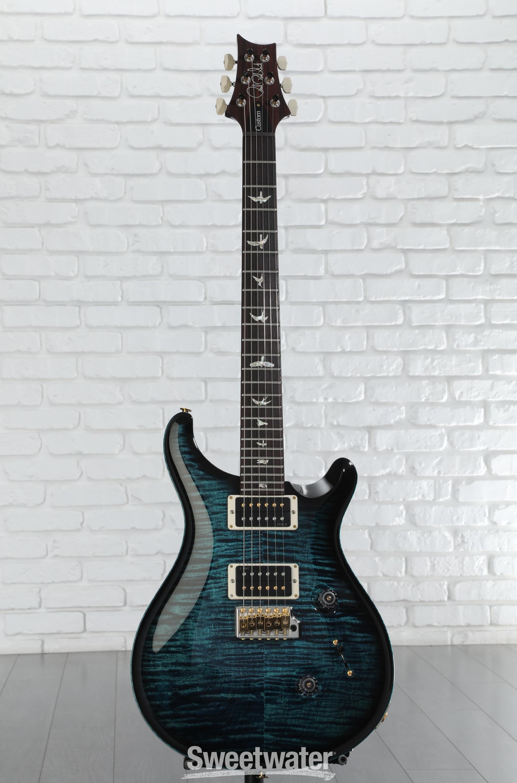 PRS Custom 24 10-Top Electric Guitar - Cobalt Smokeburst