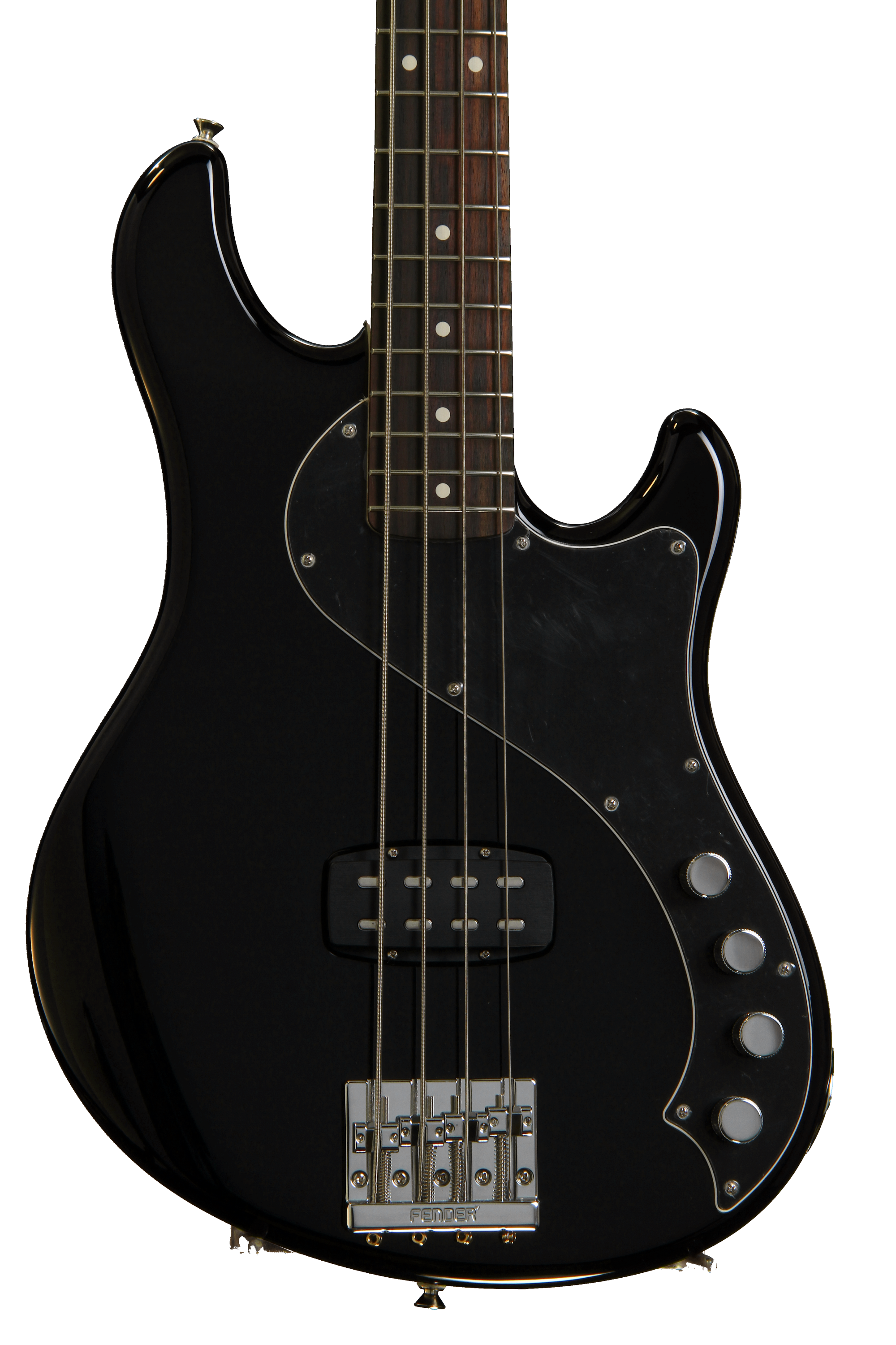 Fender Deluxe Dimension Bass IV - Black | Sweetwater