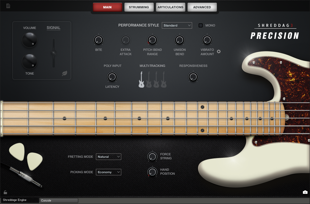 Product Image - Impact Soundworks Shreddage 3 Precision Bass Guitar Virtual Instrument
