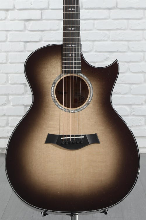 Taylor 2025 Catch Custom #26 C14ce Grand Auditorium Acoustic-electric Guitar - Cranberry Silver Supernova