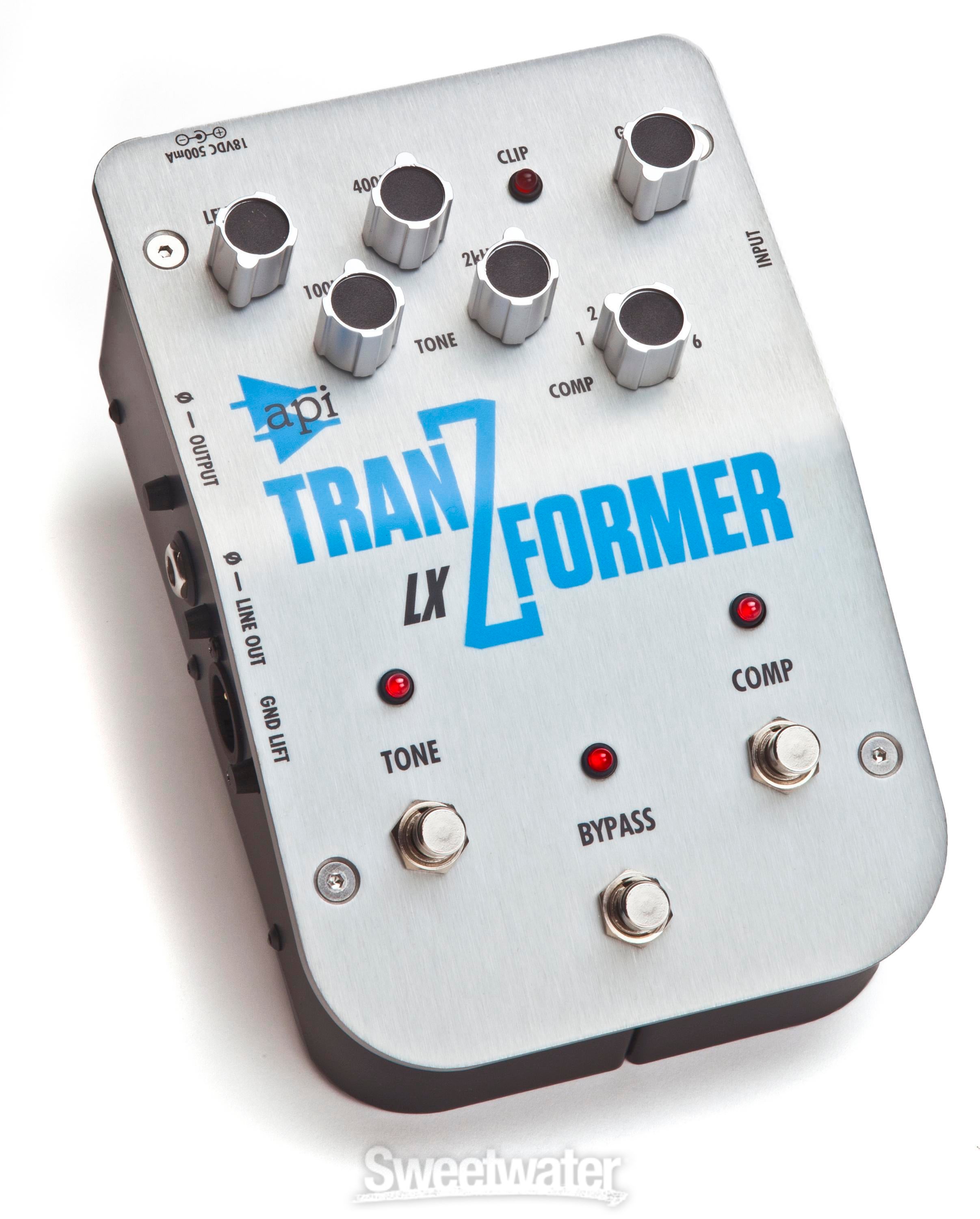 API TranZformer LX Transformer / Compressor / EQ Bass Pedal 