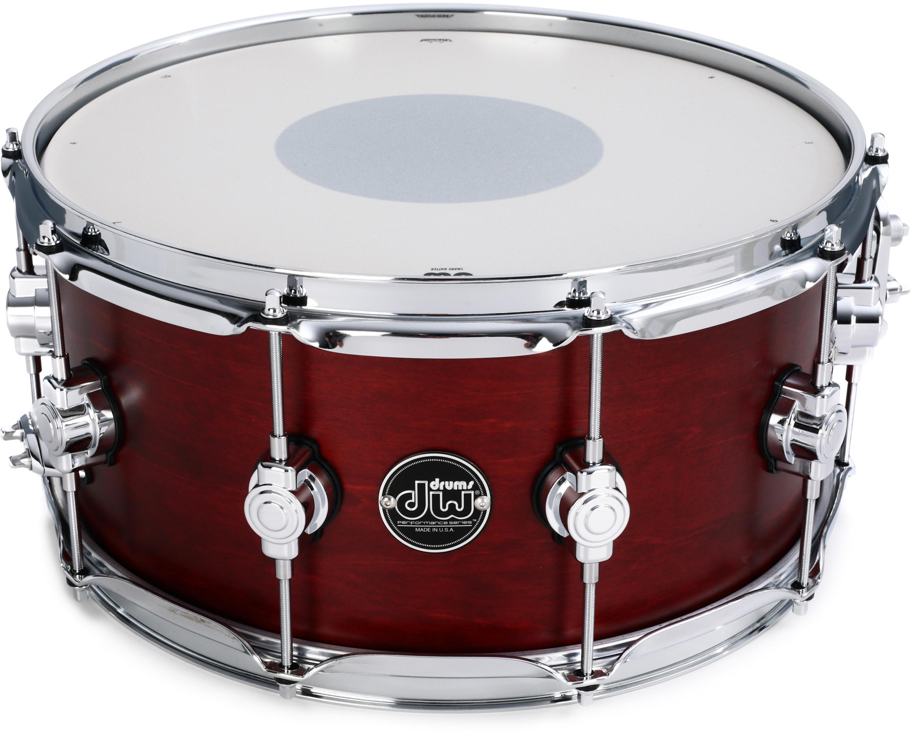 DW Performance Series Snare Drum - 6.5 x 14 inch - Tobacco Satin