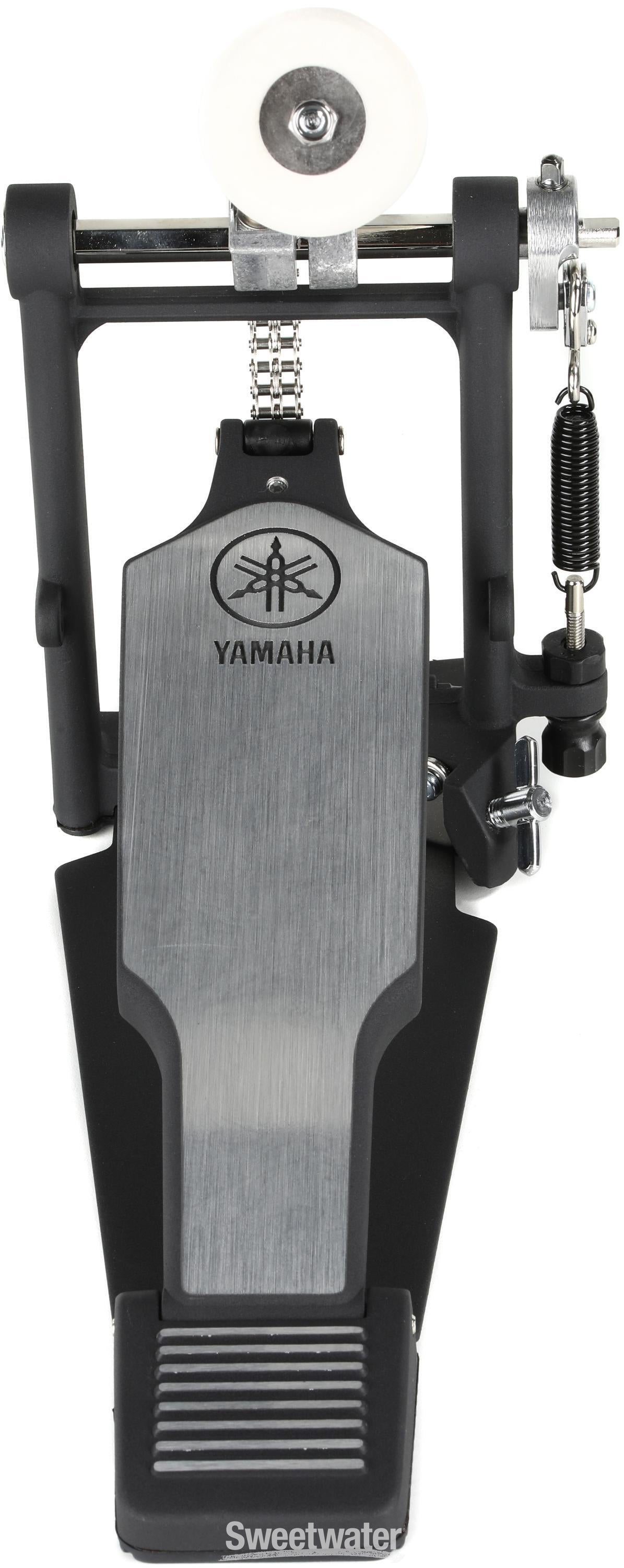 Yamaha FP-8500C Double Chain Drive Single Bass Drum Pedal with Extended  Footboard