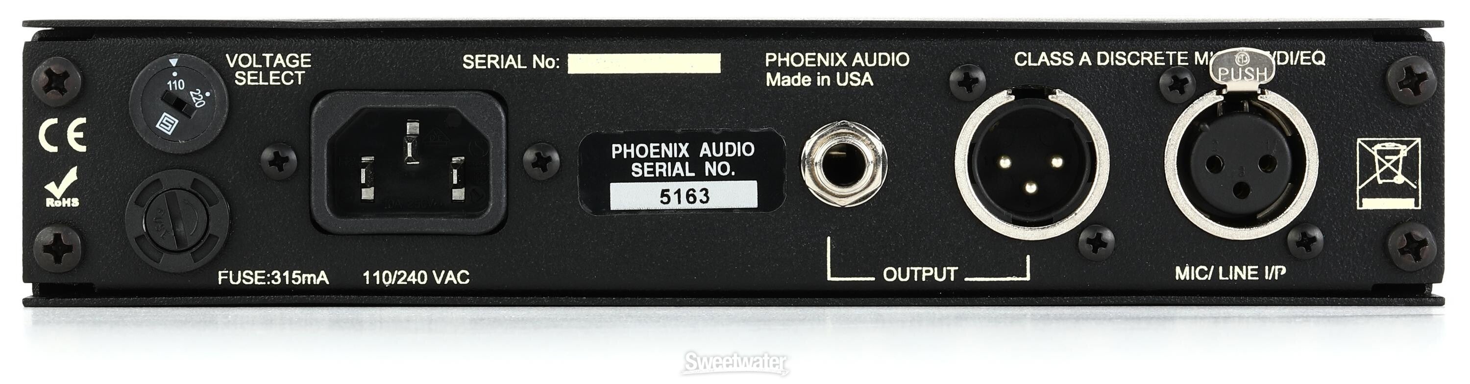 Ascent One Microphone Preamp with DI - Sweetwater