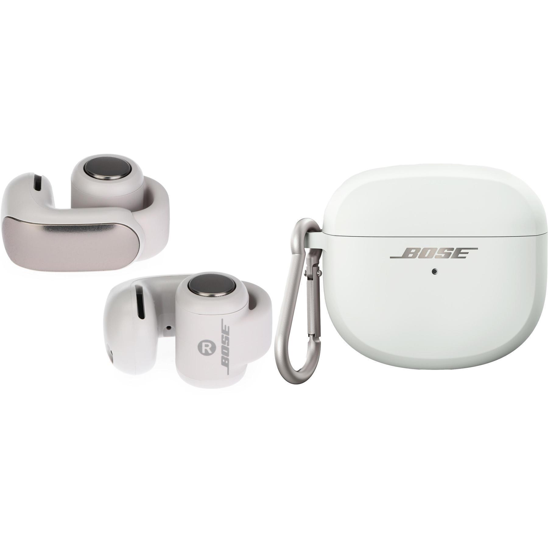 Bose Ultra Open Earbuds with Charging Case Cover White Smoke