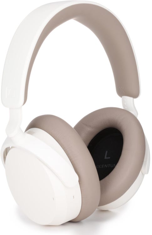 Sennheiser Accentum Wireless Bluetooth Headphones - White | Sweetwater 
