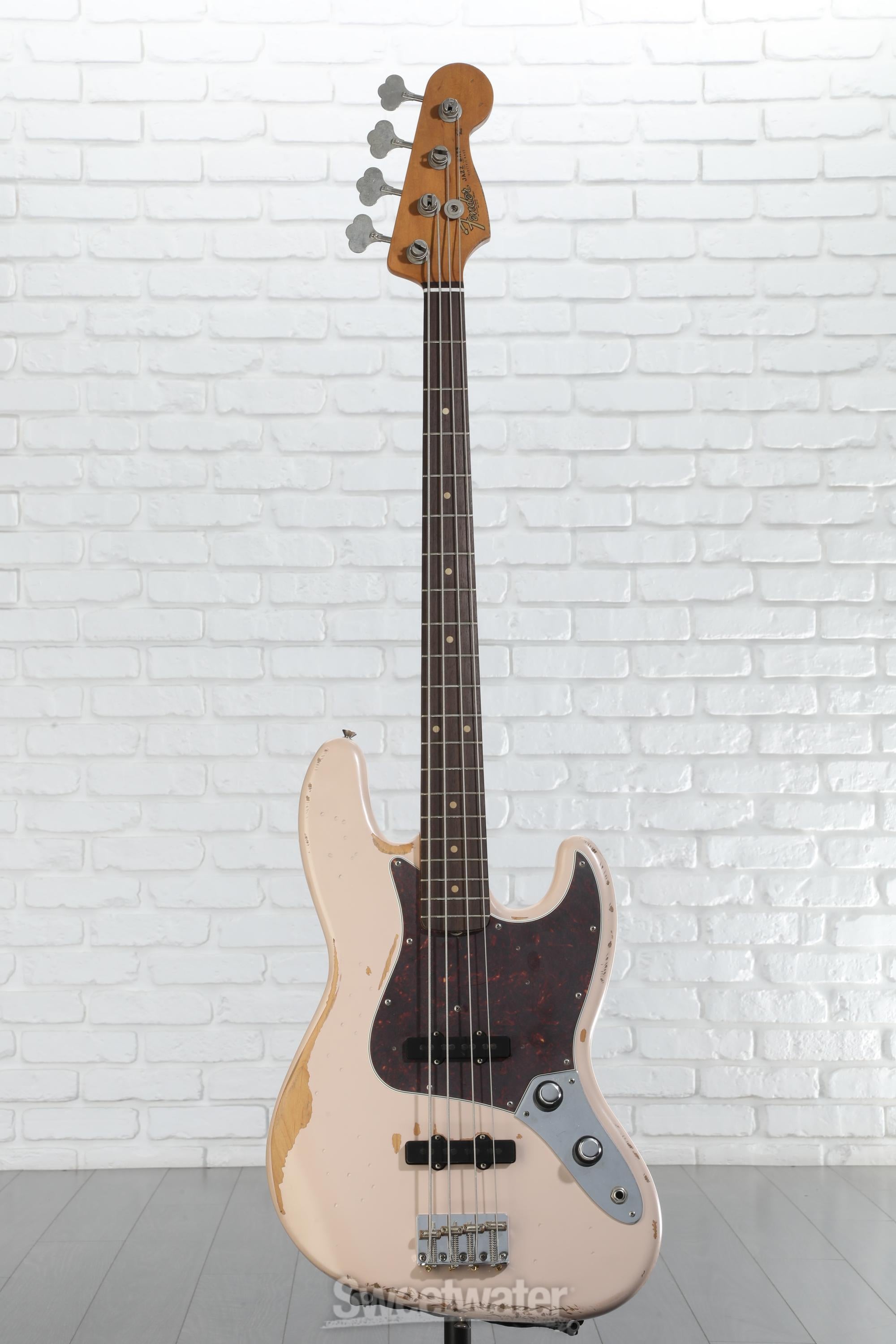 Fender Flea Signature Road Worn Jazz Bass Shell Pink