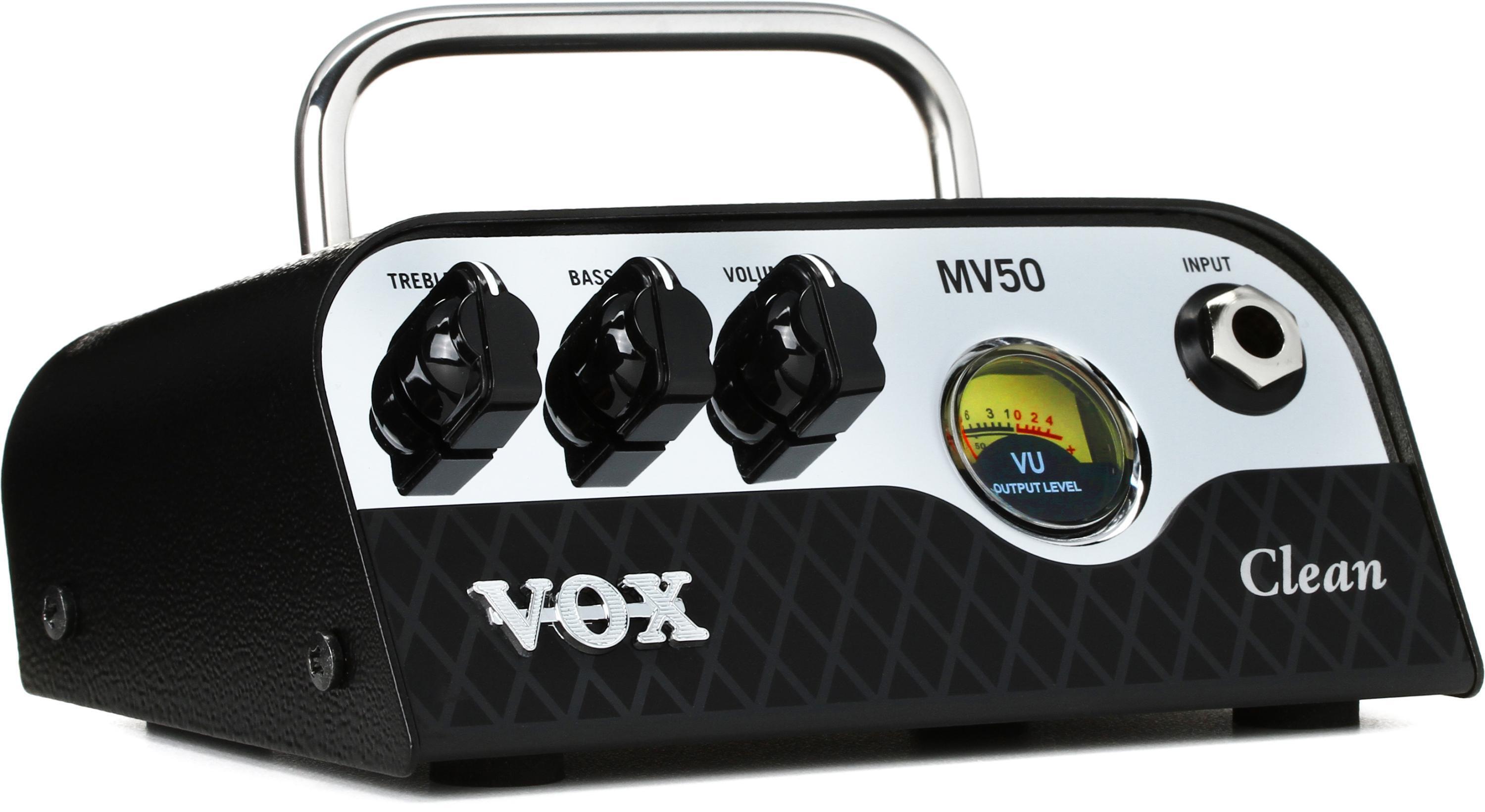 Vox MV50 Clean 50-watt Hybrid Tube Head | Sweetwater