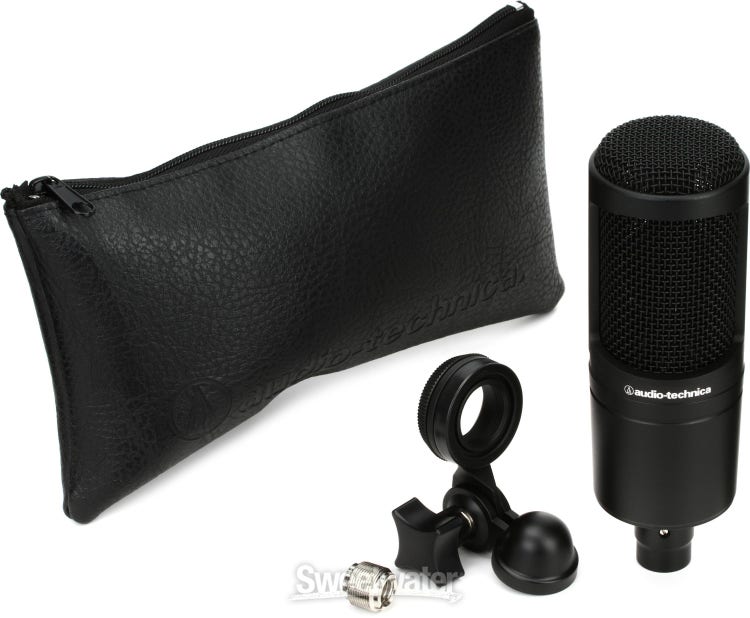 Audio-Technica AT2020 Large-Diaphragm Condenser Microphone
