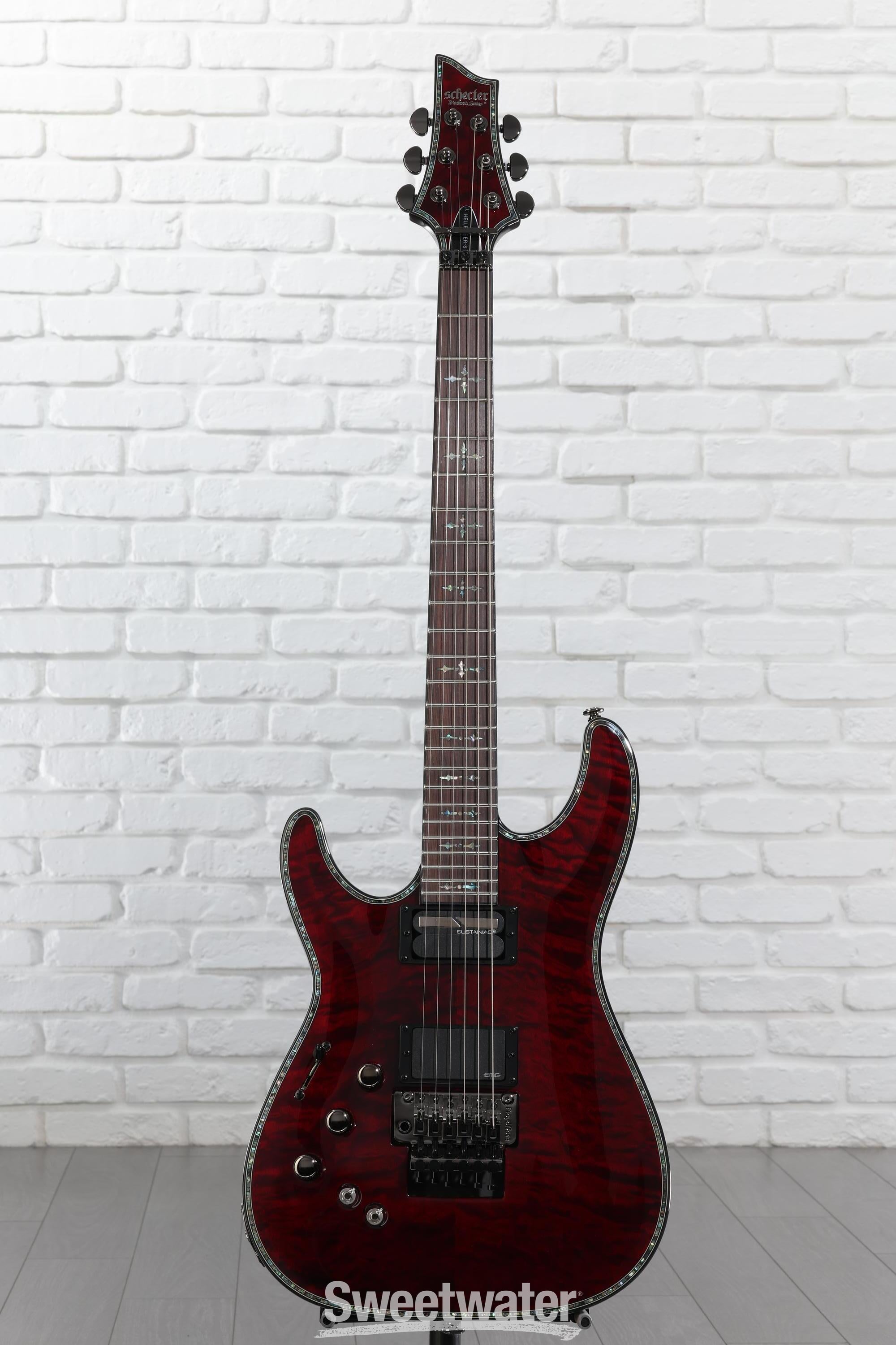 Schecter Hellraiser C-1 FR-S Left-handed - Black Cherry | Sweetwater
