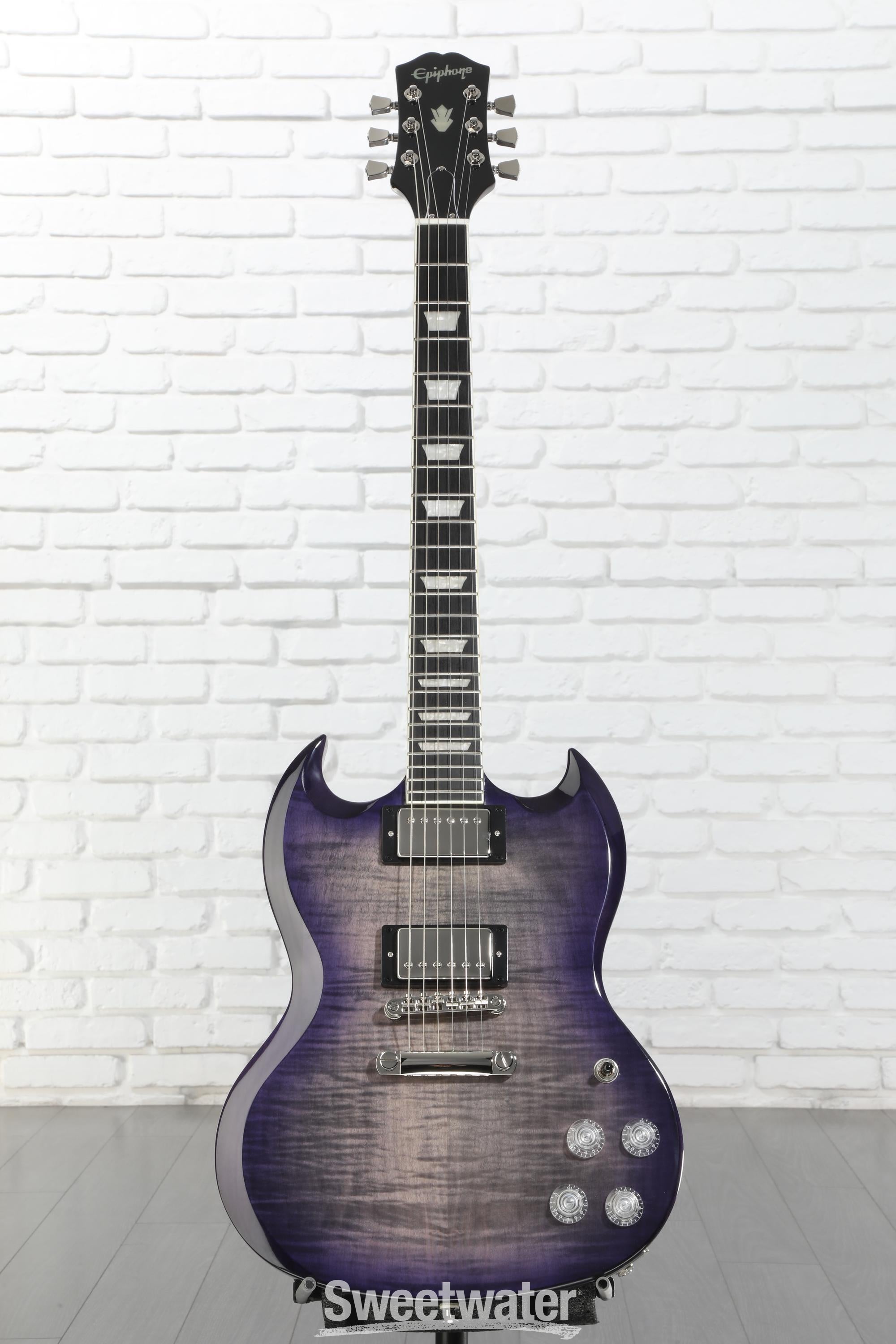 おじゃ太郎】Epiphone SG Modern Figured Amazon.com: Epiphone SG
