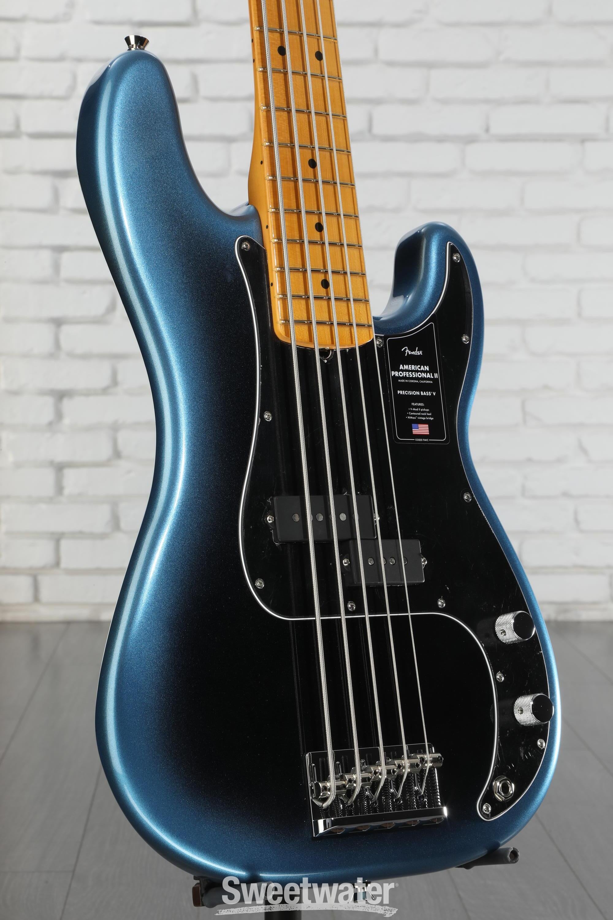 Fender American Professional II Precision Bass V - Dark Night
