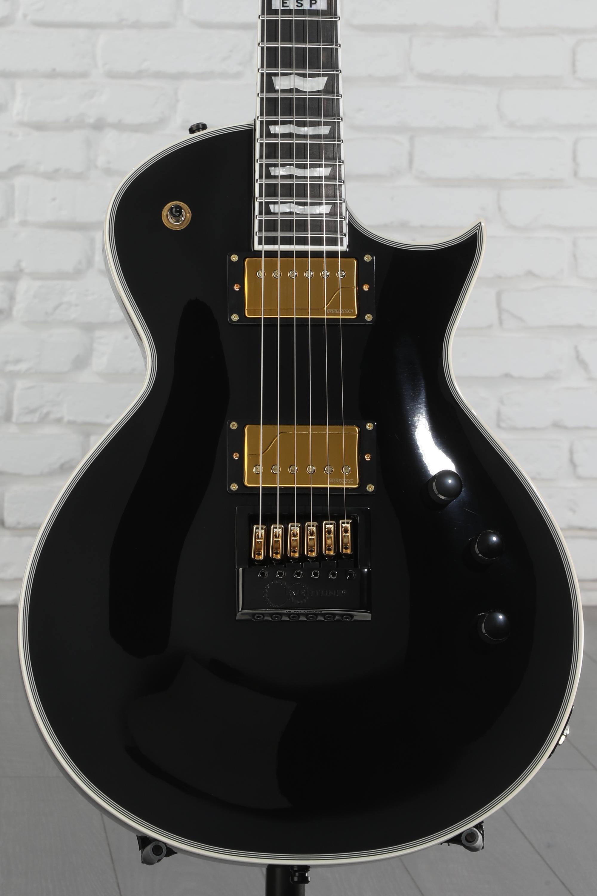 【極美品】ESP E-II ( イーツー ) / EC FT ET Black ESP E-II Eclipse FT EverTune Electric Guitar - Black | Sweetwater
