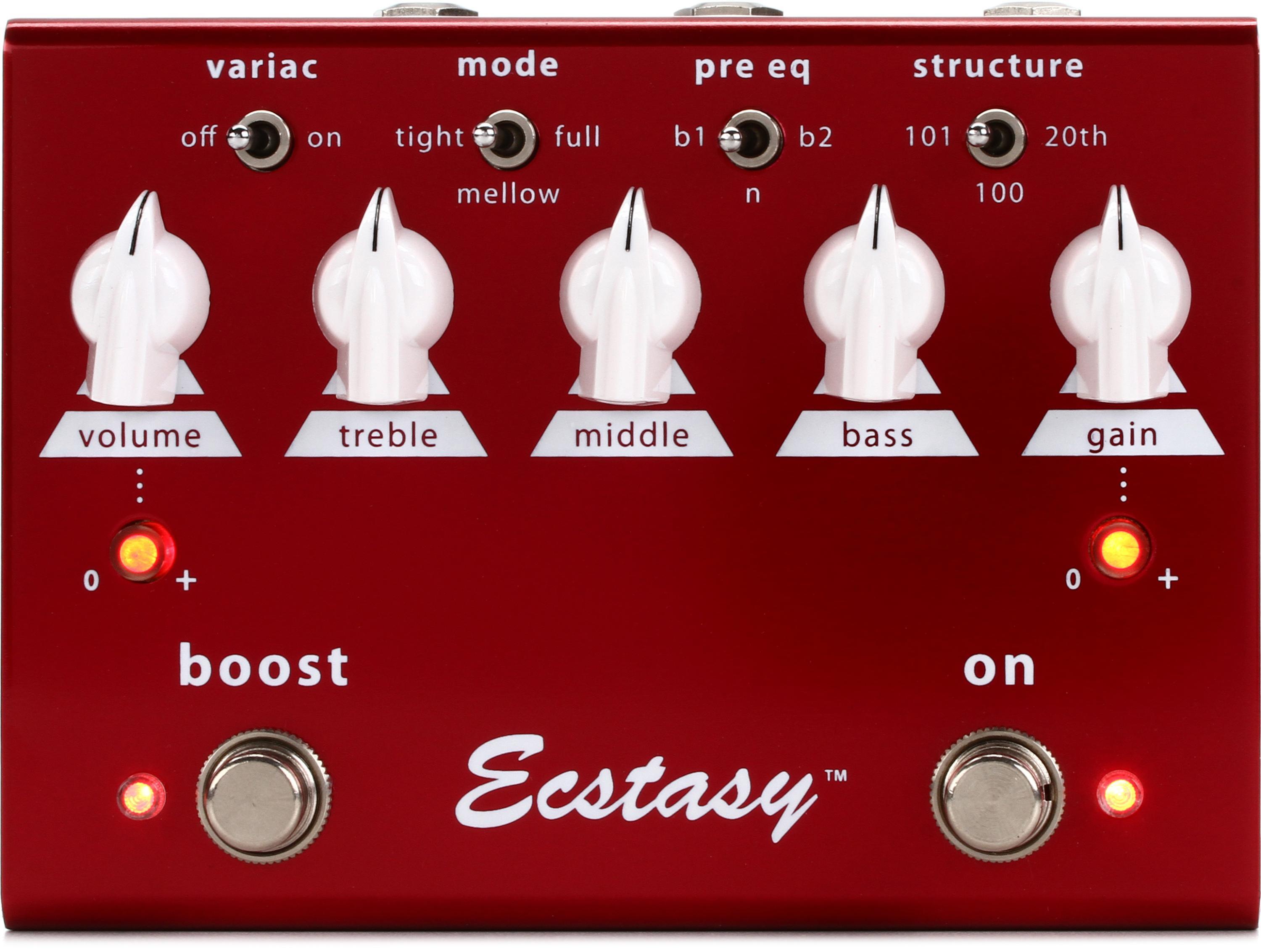 ギターBogner ecstasy red