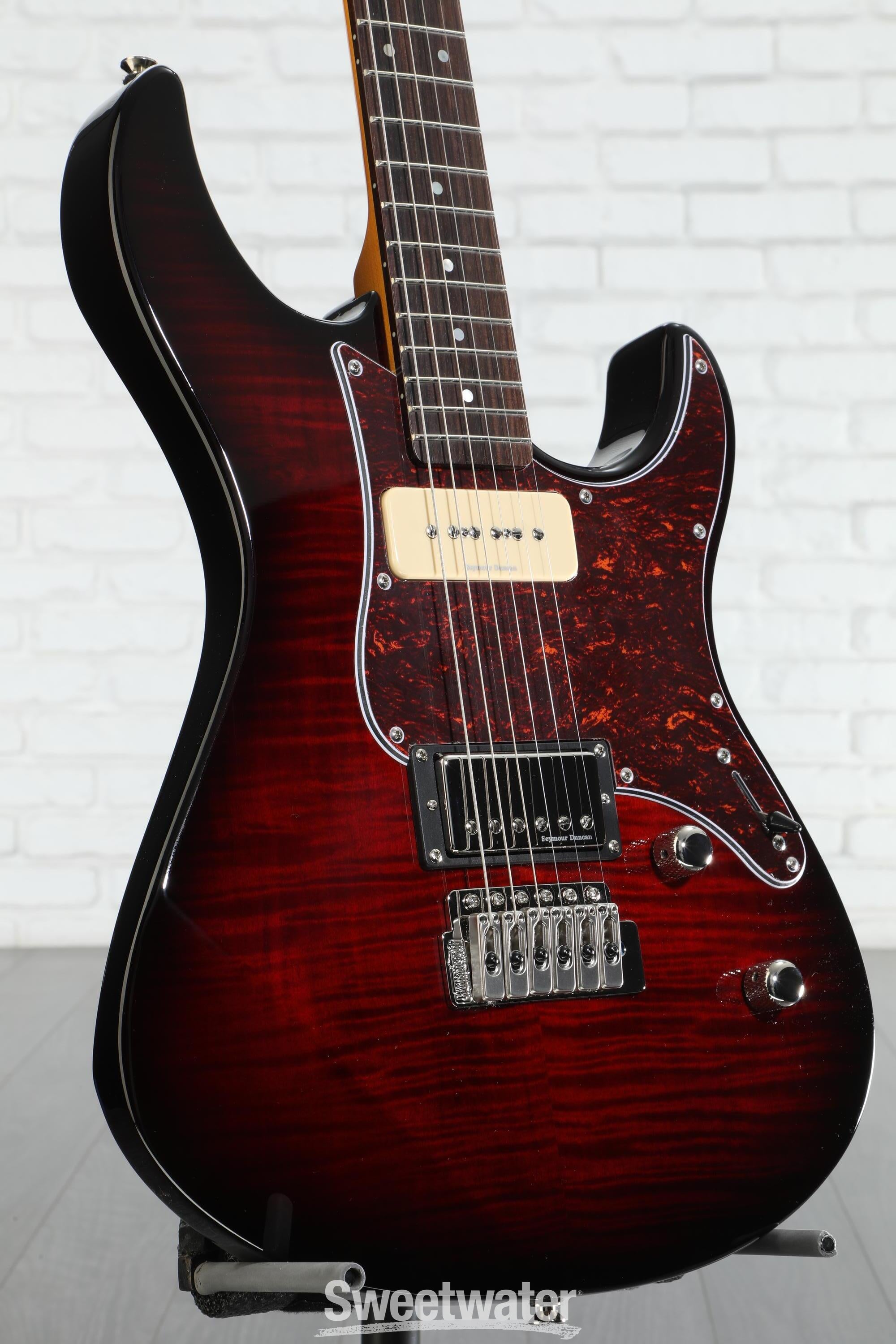 【限定色】Pacifica PAC611VFM/CMB Buy Yamaha PAC611VFM Pacifica Electric Guitar Dark Red Burst