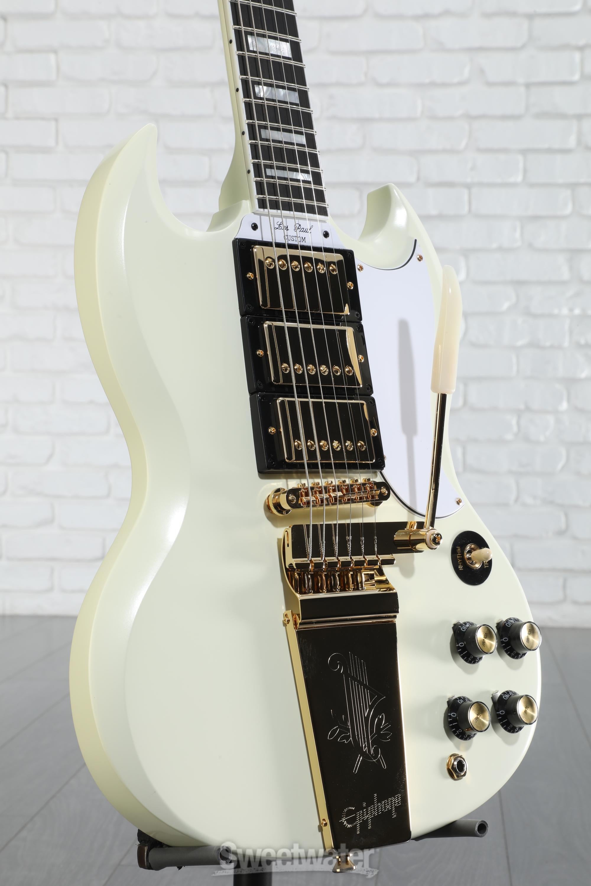 EPIPHONE(エピフォン)3PU SG custom Epiphone Exclusive SG Custom Electric Guitar | zZounds