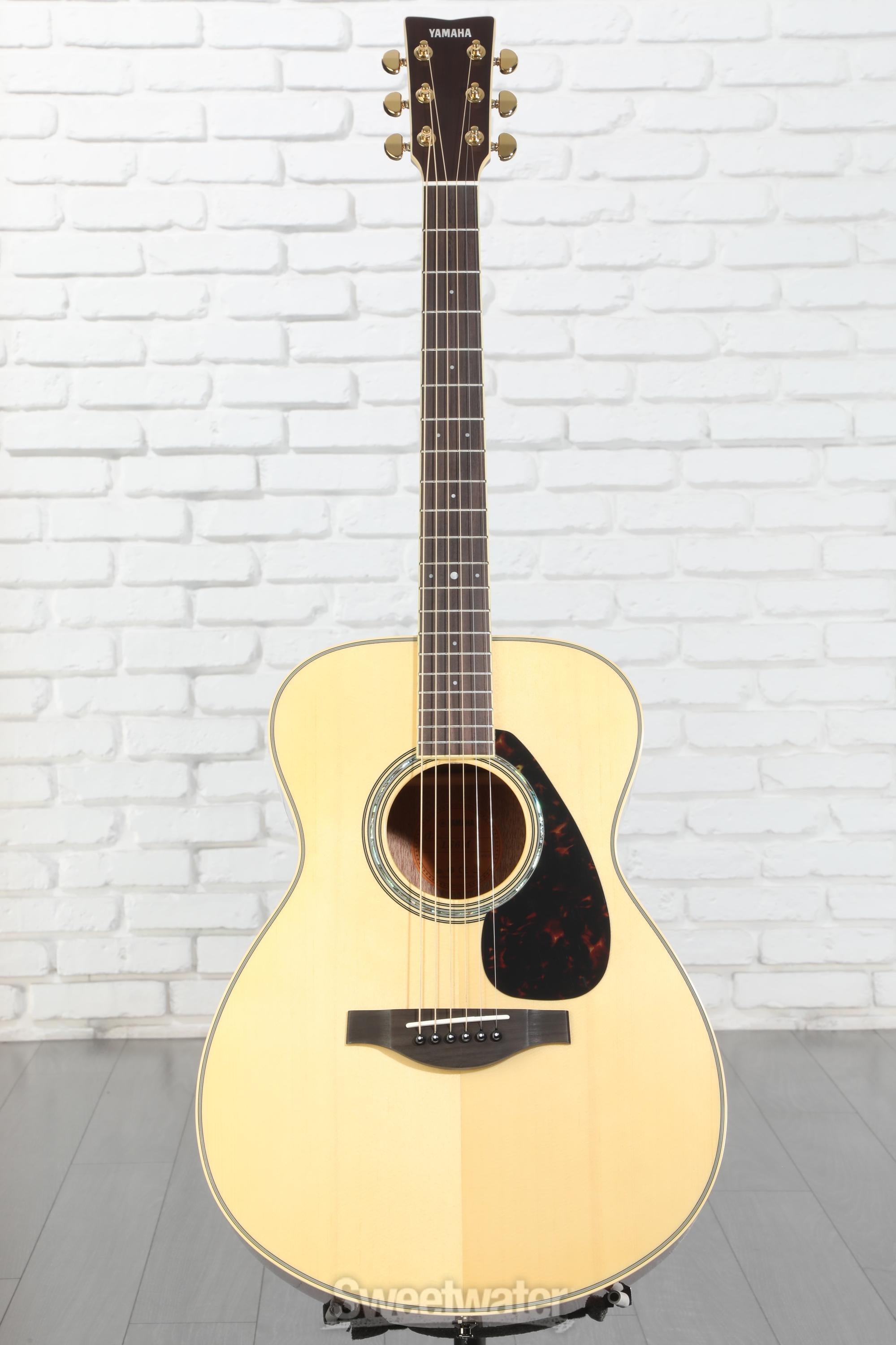Yamaha LS6M ARE Concert Acoustic Guitar - Natural | Sweetwater