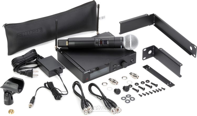 Shure SLXD24/SM58 Digital Wireless Handheld Microphone System - G58 Band