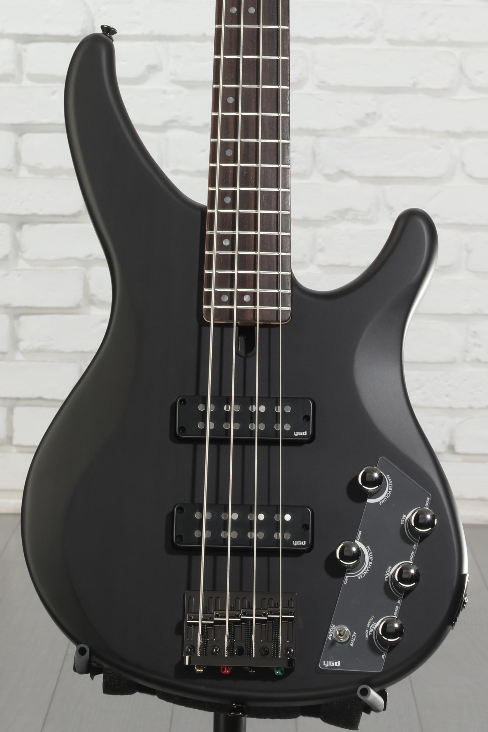 Yamaha TRBX504 4-string Bass Guitar - Translucent Black | Sweetwater