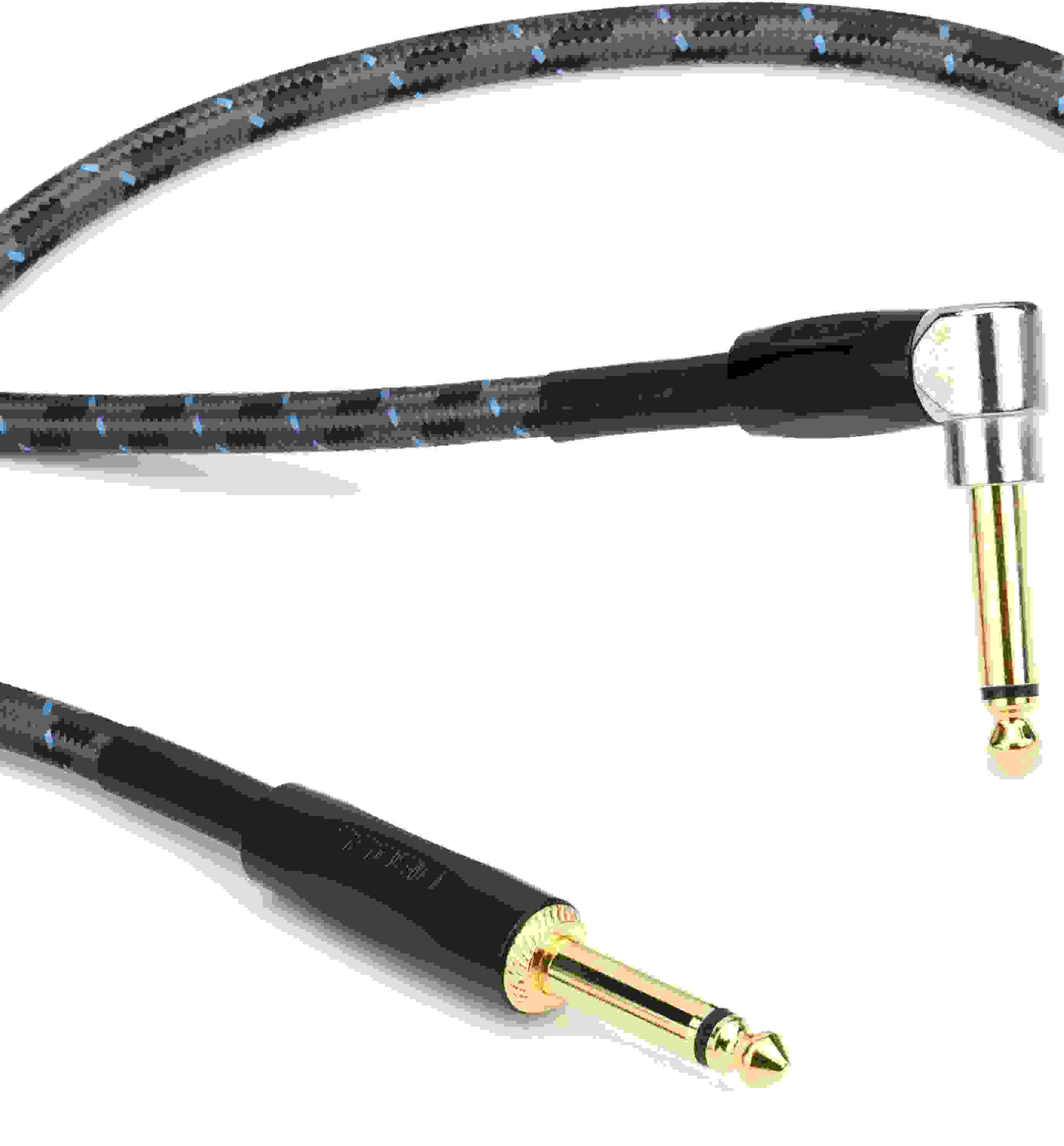 Boss BIC-10A Straight to Right Angle Instrument Cable - 10 foot