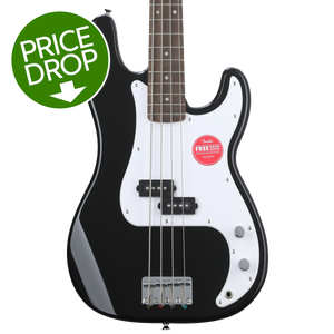 Squier Standard Precision Bass Special - Black Metallic | Sweetwater Squier Standard Precision Bass Special - Black Metallic | Sweetwater