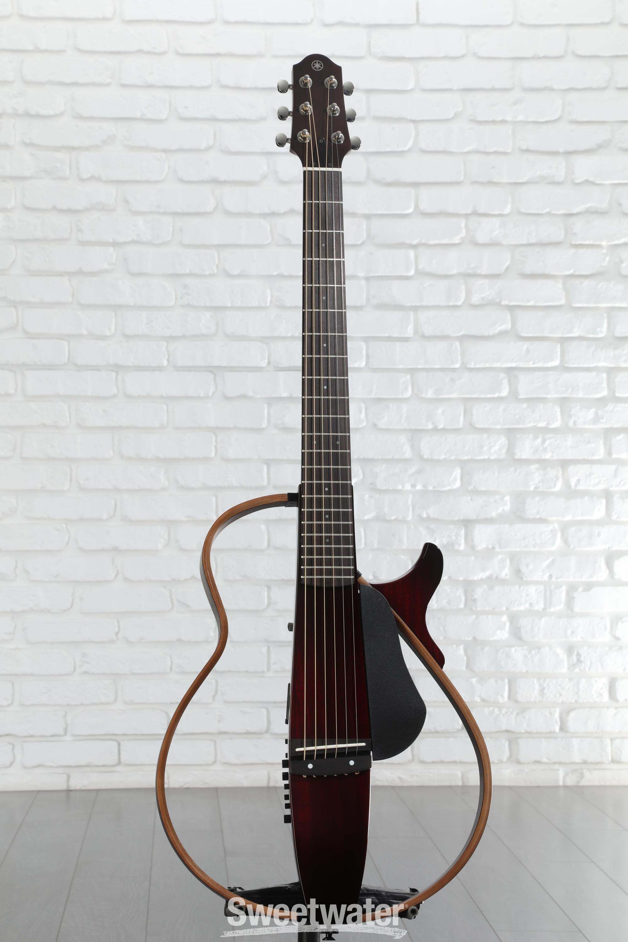 Yamaha SLG200S Silent Guitar - Crimson Red Burst | Sweetwater