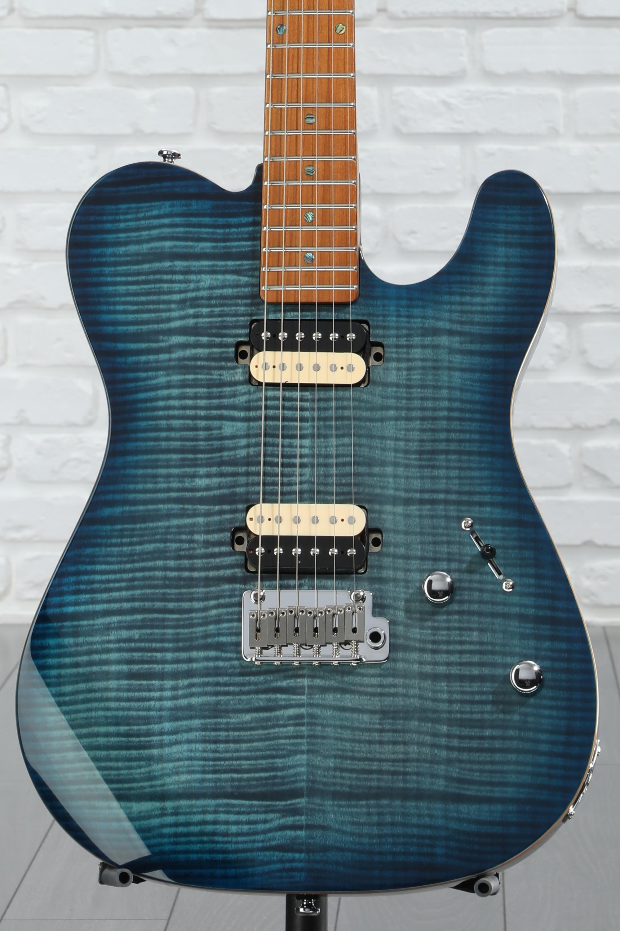 Sire Larry Carlton T7 FM Electric Guitar - Transparent Blue
