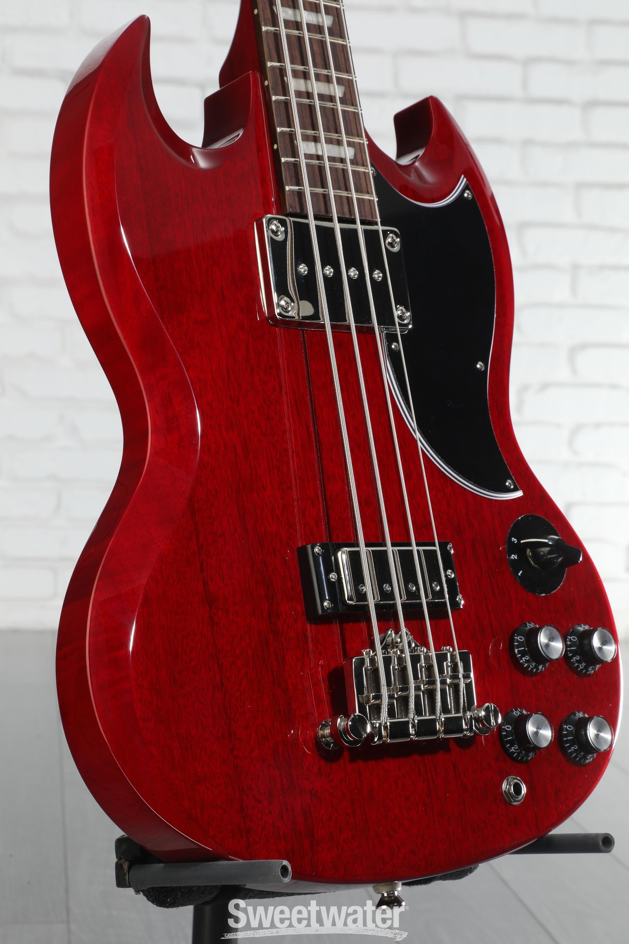 Epiphone EB-3 Bass Guitar - Cherry | Sweetwater